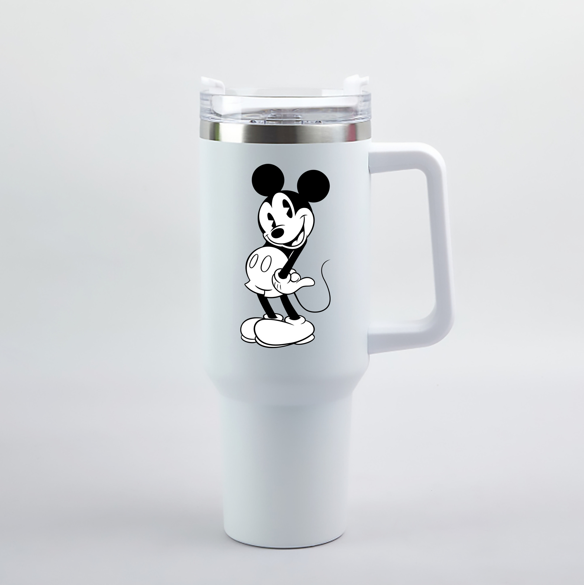 （画像用） ミッキーマウス Mickey Mouse 1200mL車用タンブラー（カラープリント）