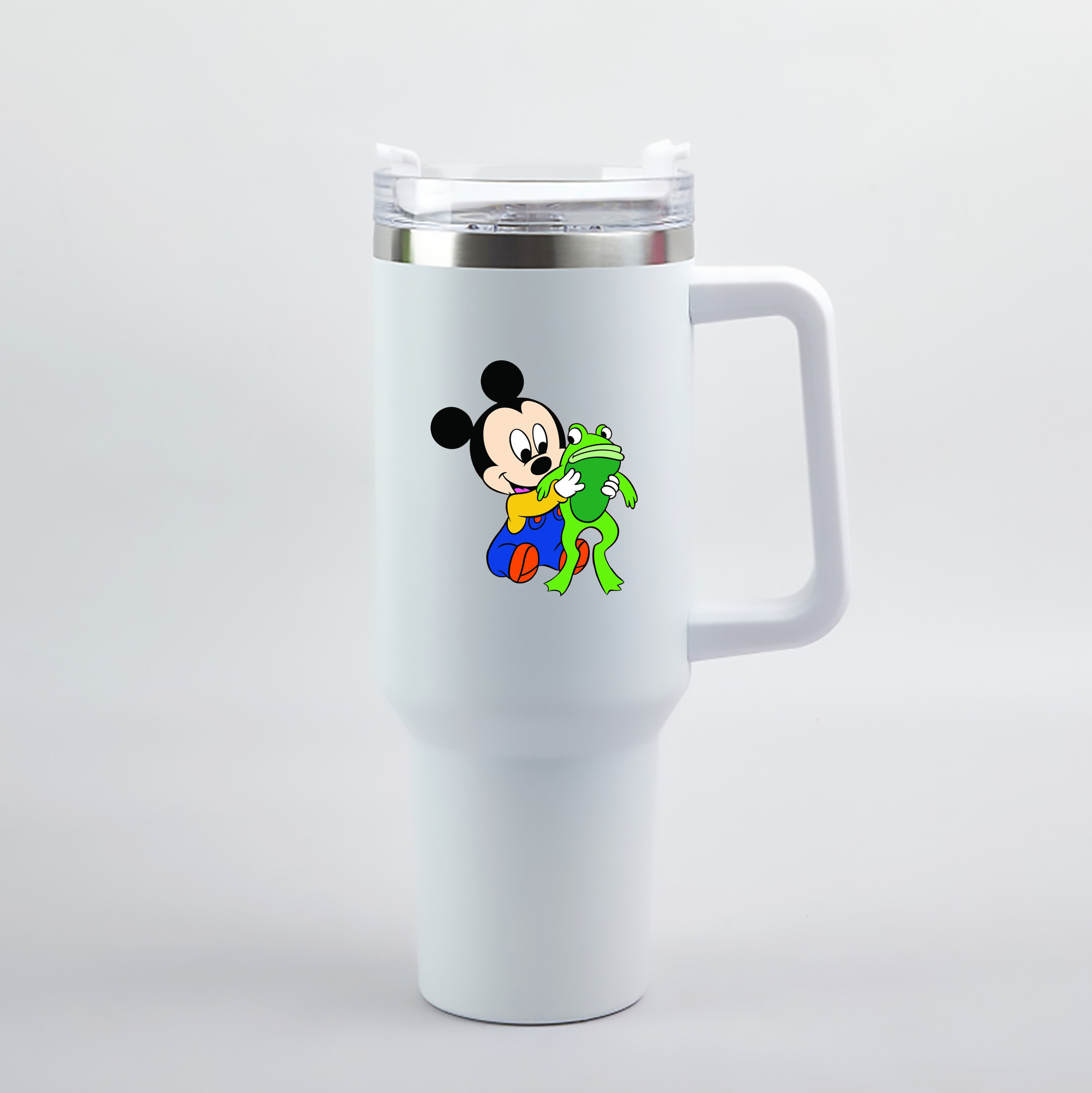 （画像用） ミッキーマウス Mickey Mouse 1200mL車用タンブラー（カラープリント）