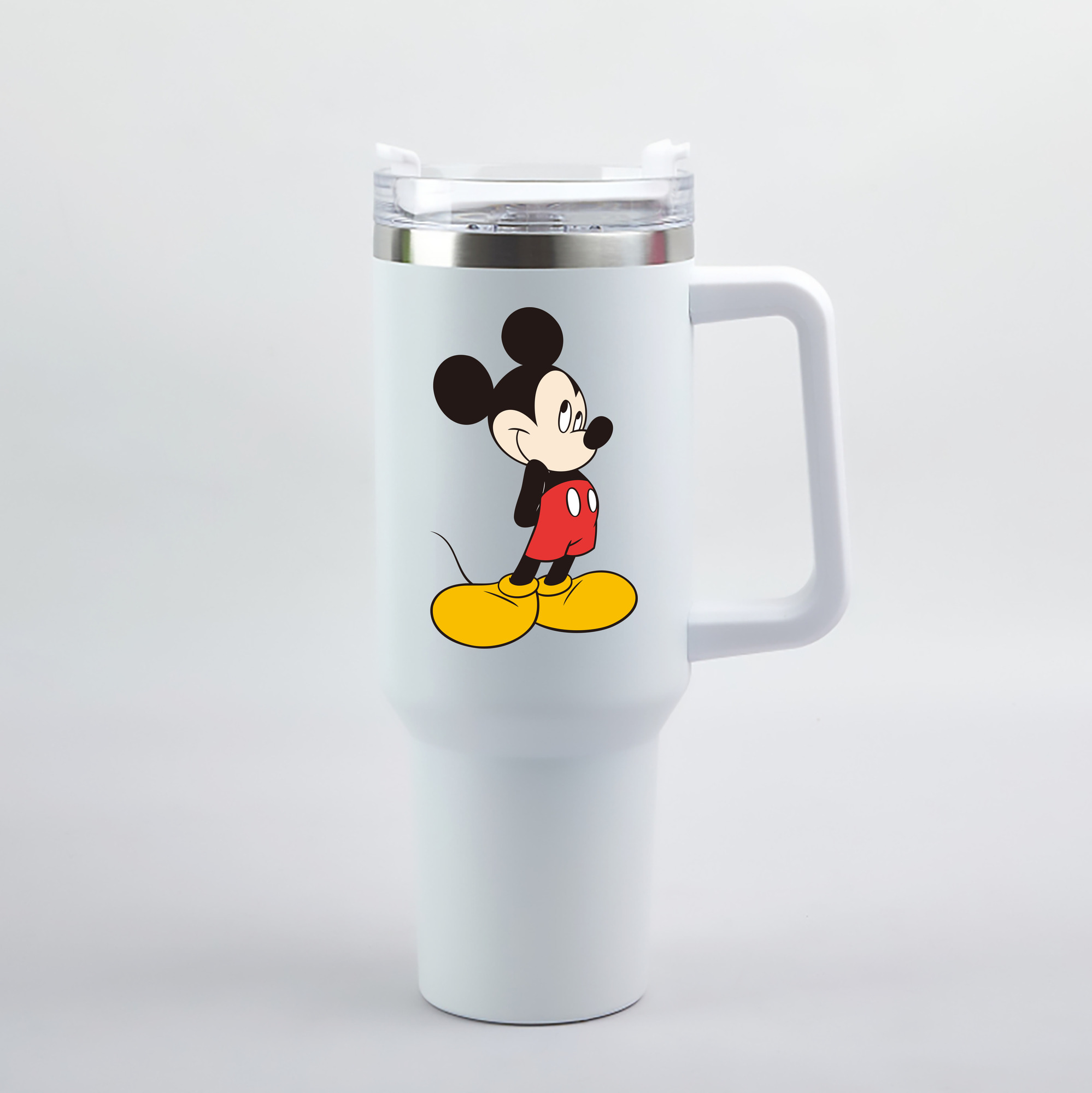 （画像用） ミッキーマウス Mickey Mouse 1200mL車用タンブラー（カラープリント）