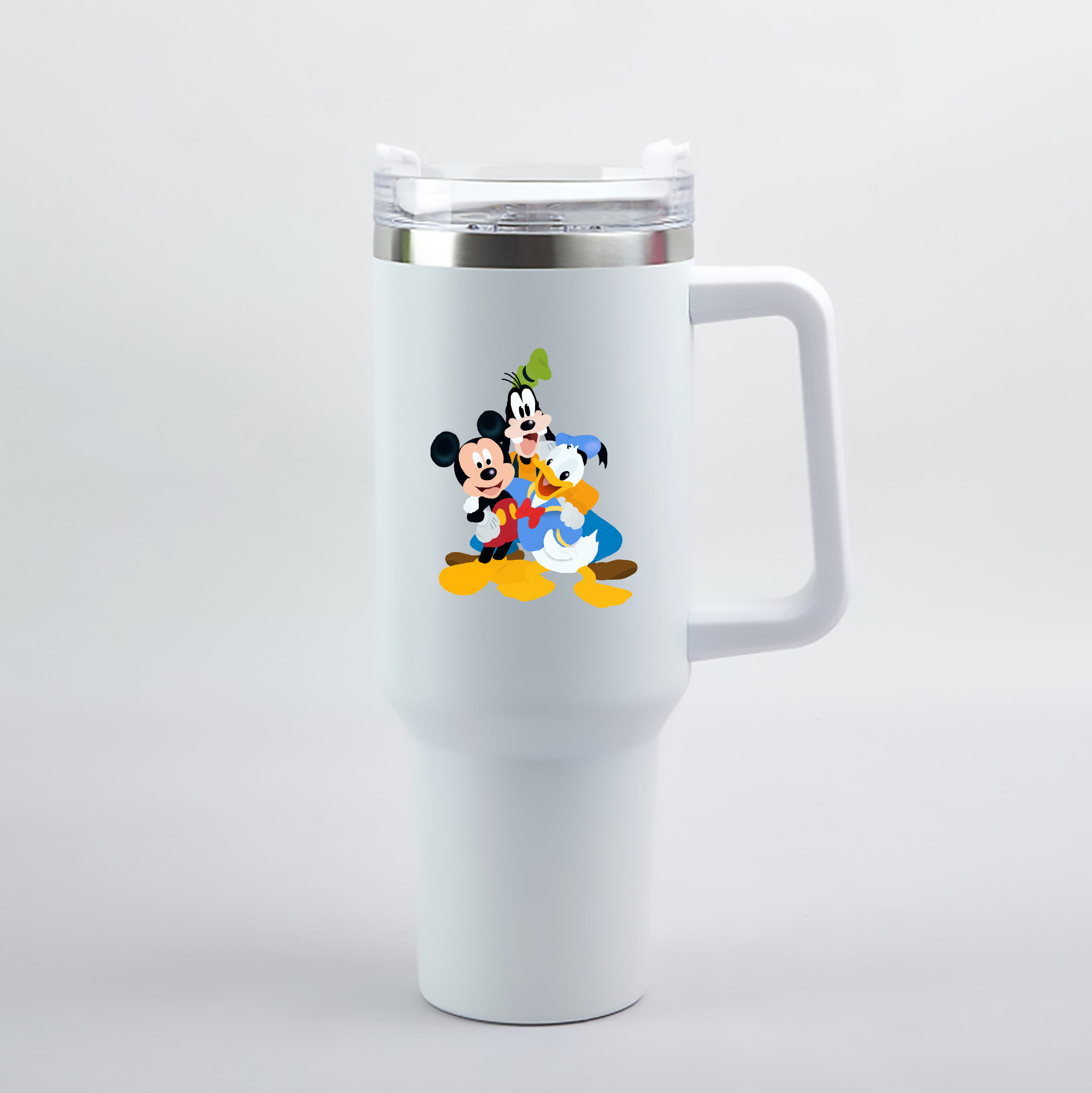 （画像用） ミッキーマウス Mickey Mouse 1200mL車用タンブラー（カラープリント）