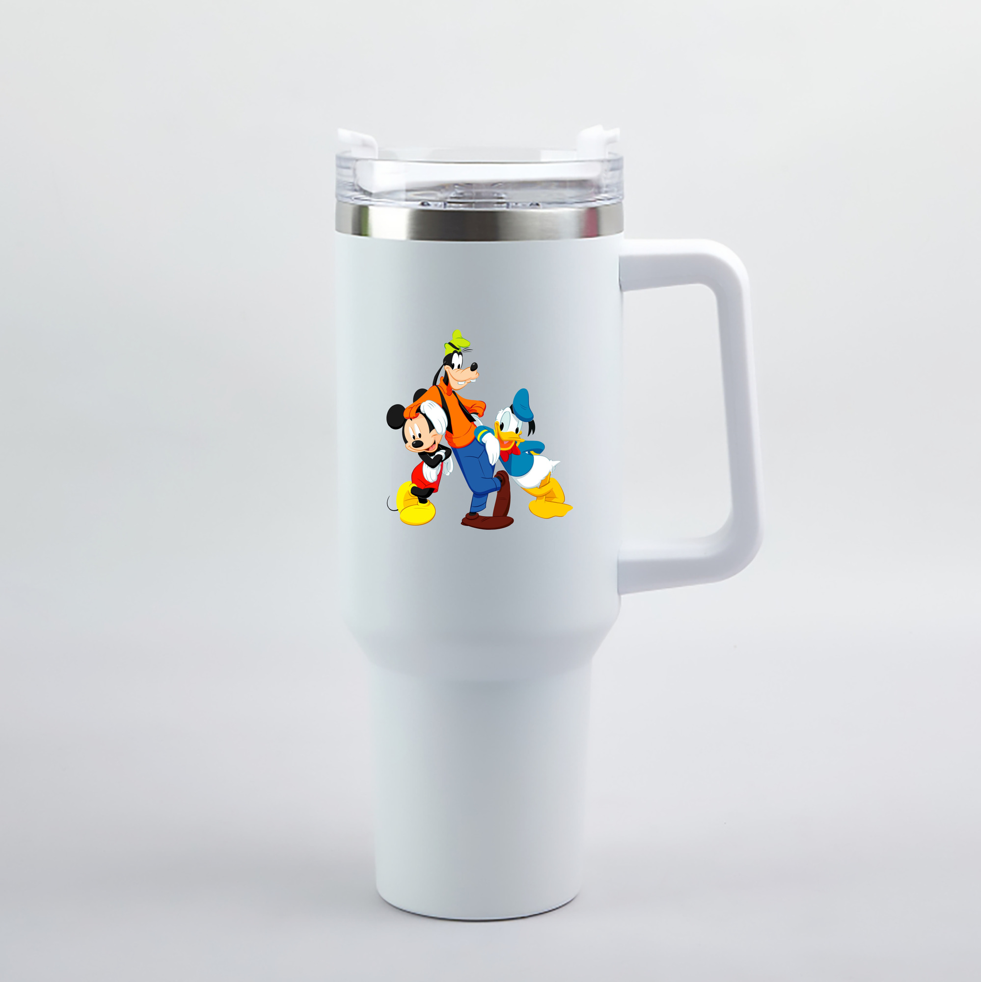 （画像用） ミッキーマウス Mickey Mouse 1200mL車用タンブラー（カラープリント）