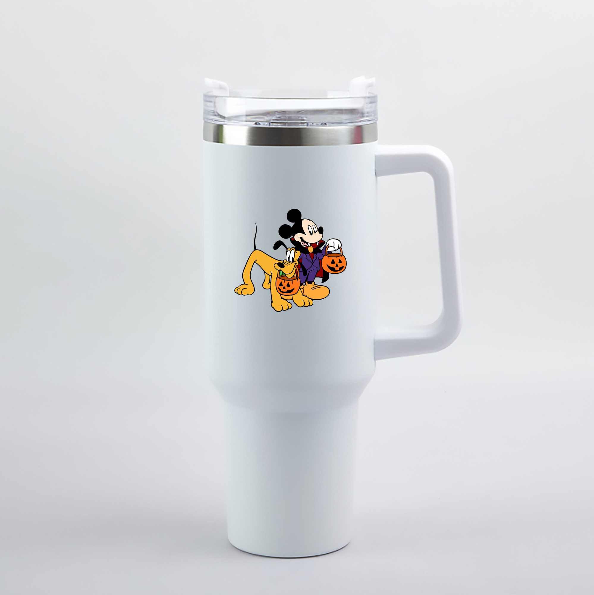 （画像用） ミッキーマウス Mickey Mouse 1200mL車用タンブラー（カラープリント）