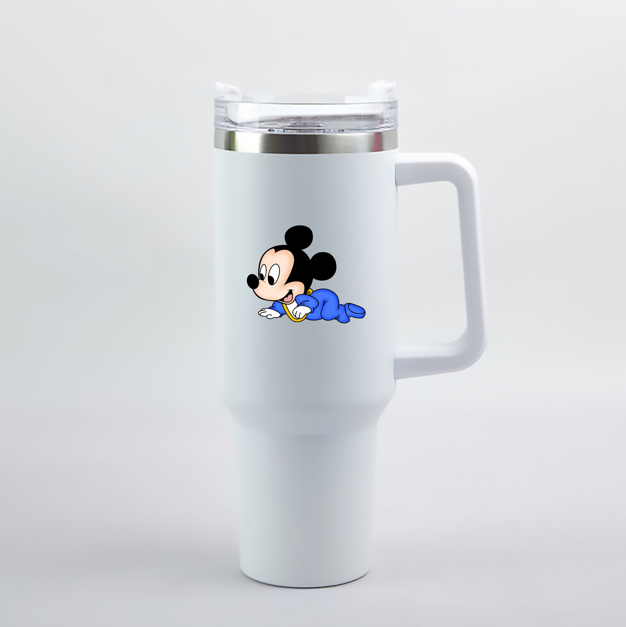 （画像用） ミッキーマウス Mickey Mouse 1200mL車用タンブラー（カラープリント）