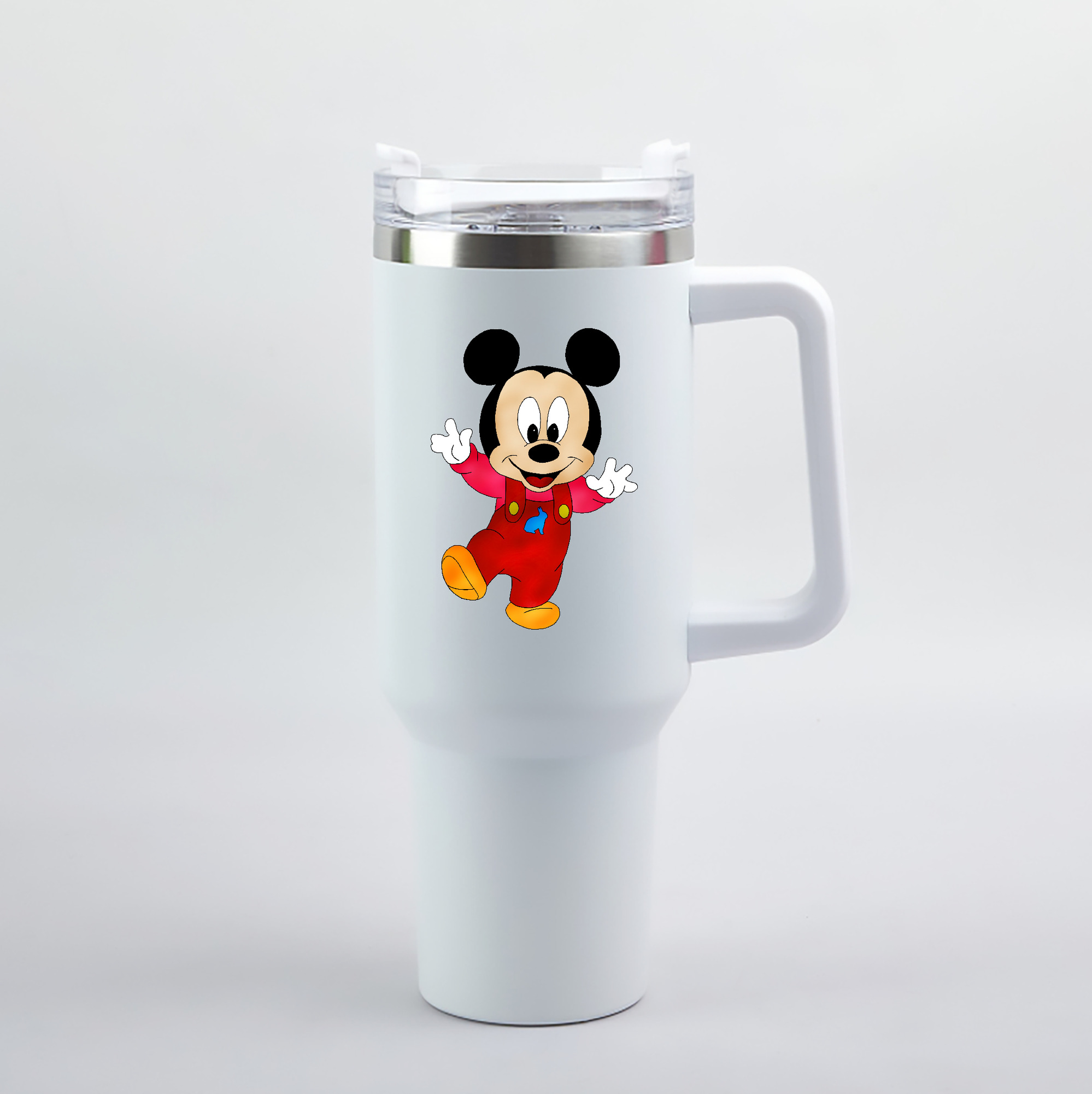 （画像用） ミッキーマウス Mickey Mouse 1200mL車用タンブラー（カラープリント）