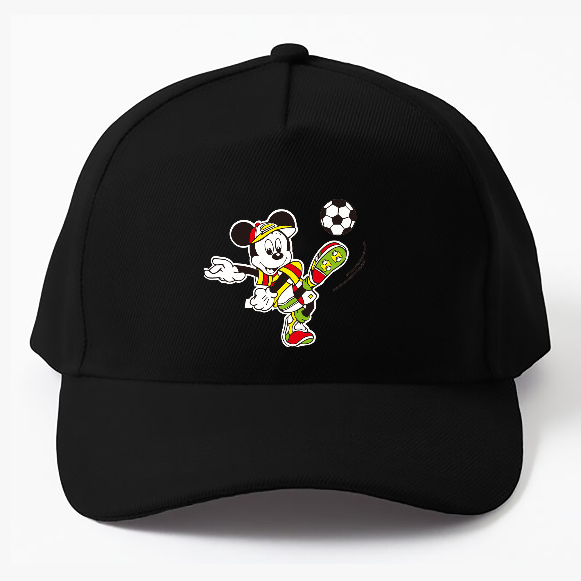 （画像用） ミッキーマウス Mickey Mouse ベースボールキャップ 綿100％ 男女兼用 帽子 スポーツ