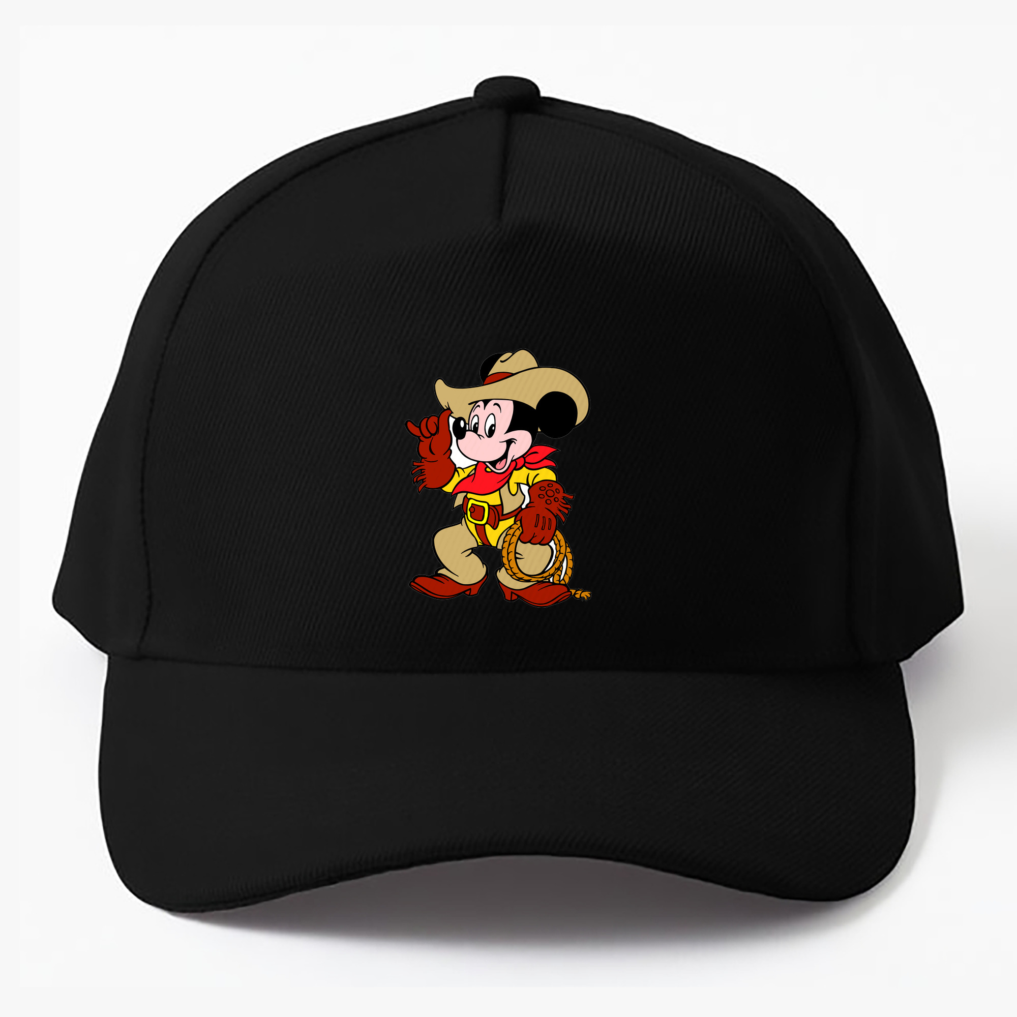 （画像用） ミッキーマウス Mickey Mouse ベースボールキャップ 綿100％ 男女兼用 帽子 スポーツ