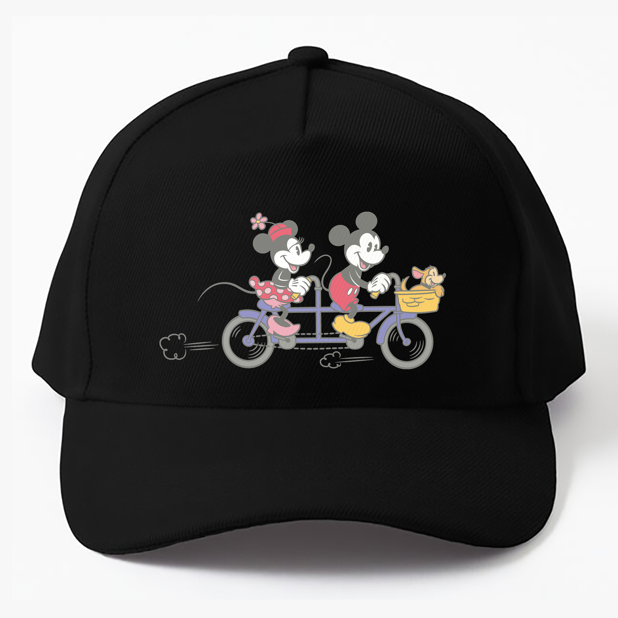 （画像用） ミッキーマウス Mickey Mouse ベースボールキャップ 綿100％ 男女兼用 帽子 スポーツ