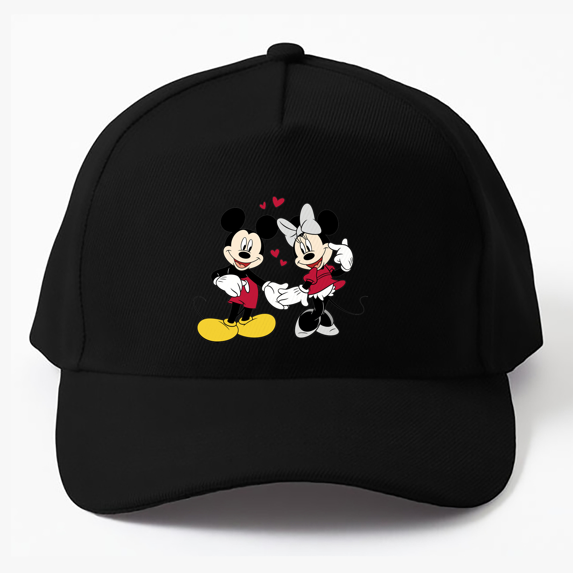 （画像用） ミッキーマウス Mickey Mouse ベースボールキャップ 綿100％ 男女兼用 帽子 スポーツ
