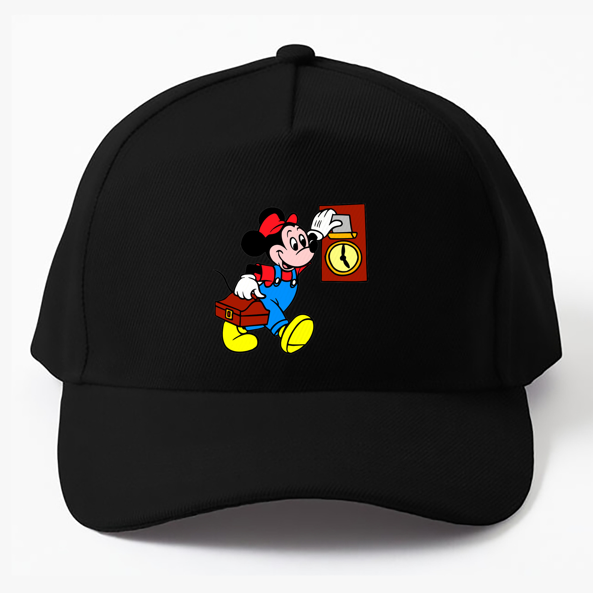 （画像用） ミッキーマウス Mickey Mouse ベースボールキャップ 綿100％ 男女兼用 帽子 スポーツ