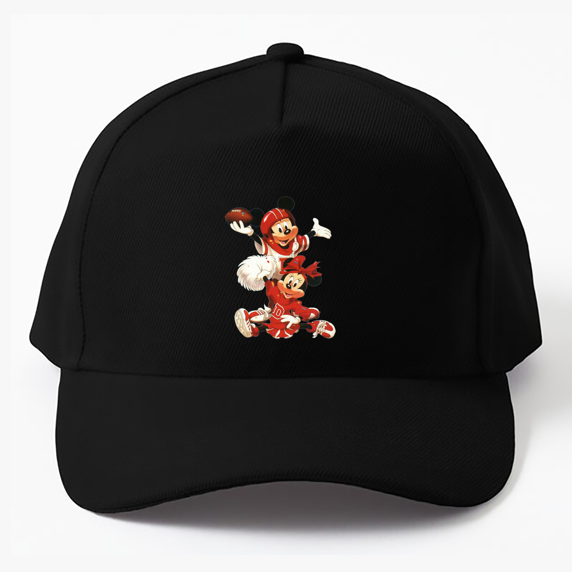 （画像用） ミッキーマウス Mickey Mouse ベースボールキャップ 綿100％ 男女兼用 帽子 スポーツ