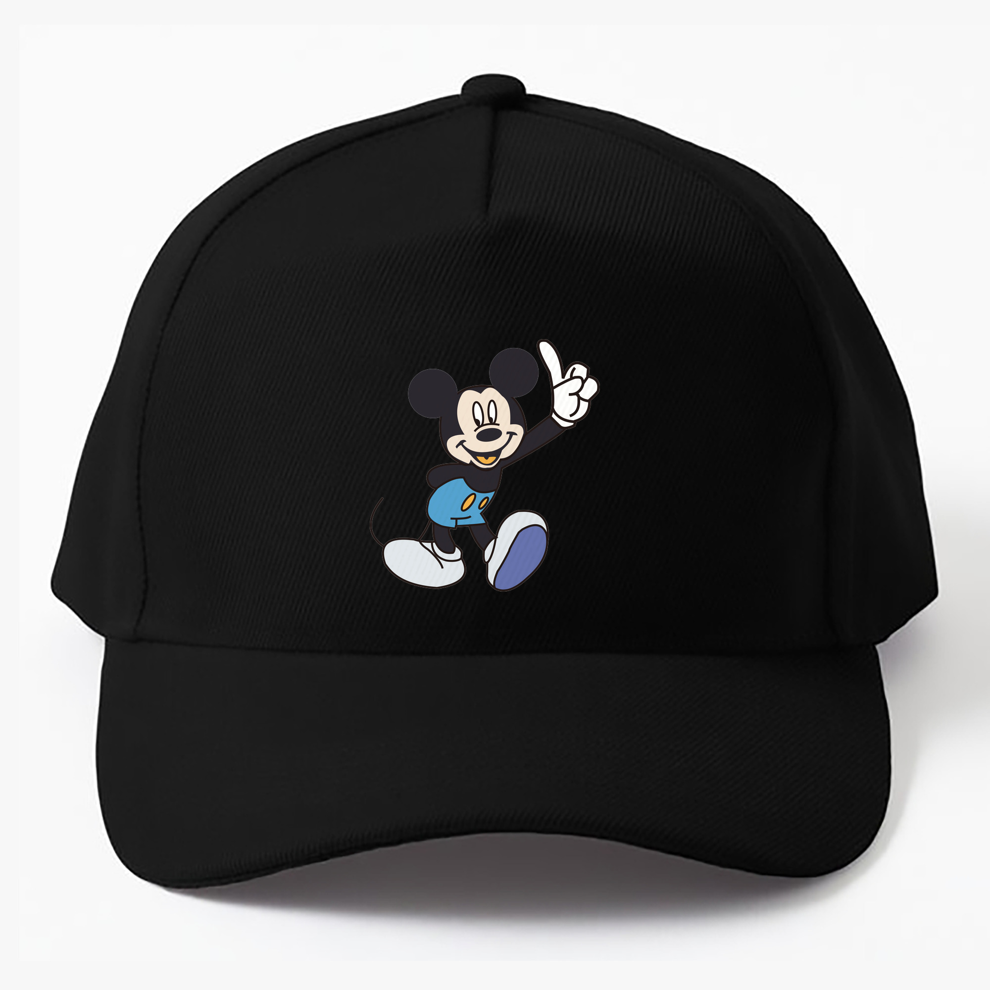 （画像用） ミッキーマウス Mickey Mouse ベースボールキャップ 綿100％ 男女兼用 帽子 スポーツ