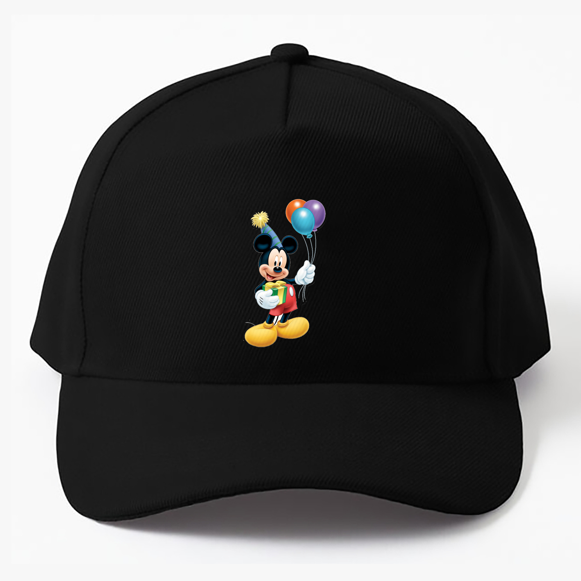 （画像用） ミッキーマウス Mickey Mouse ベースボールキャップ 綿100％ 男女兼用 帽子 スポーツ