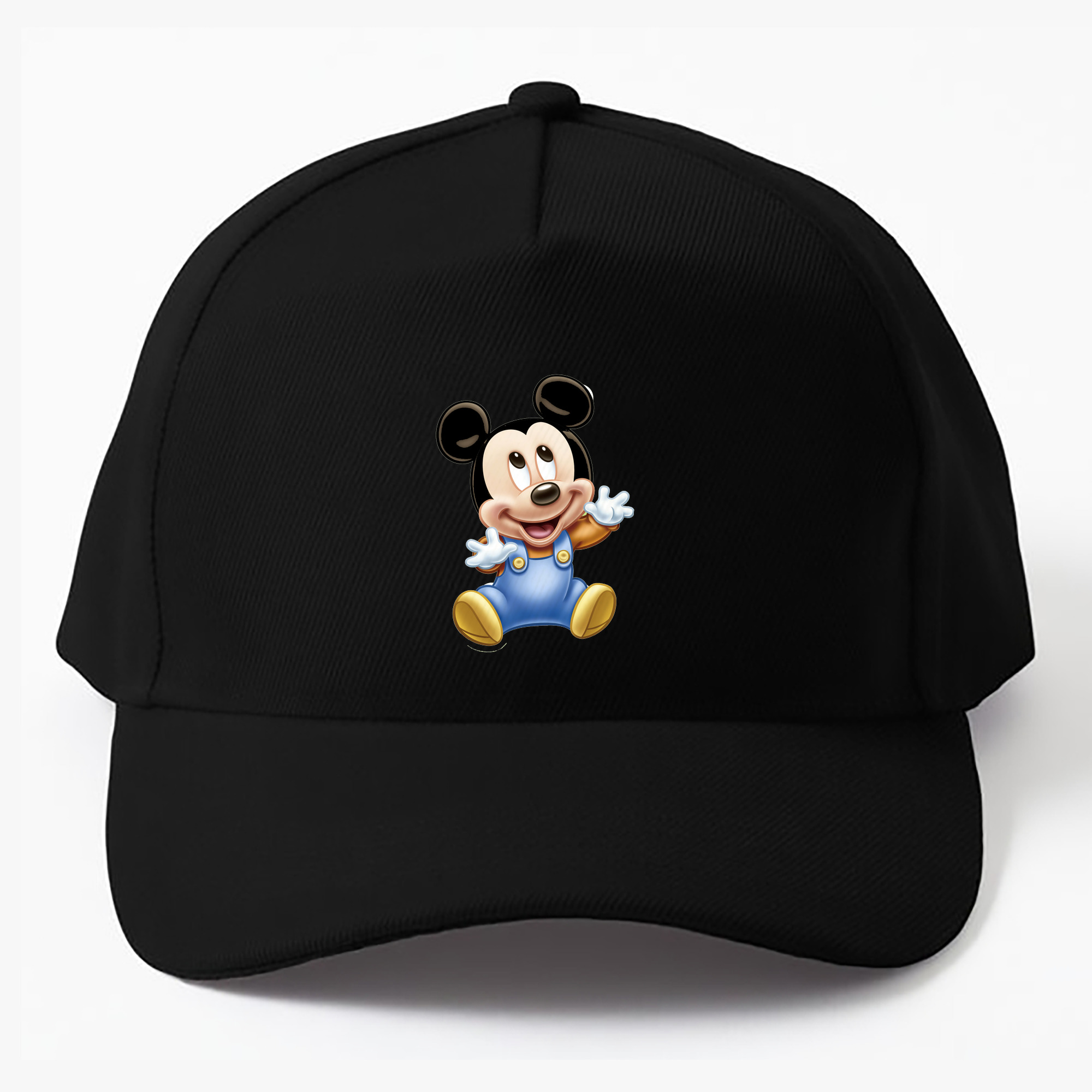 （画像用） ミッキーマウス Mickey Mouse ベースボールキャップ 綿100％ 男女兼用 帽子 スポーツ