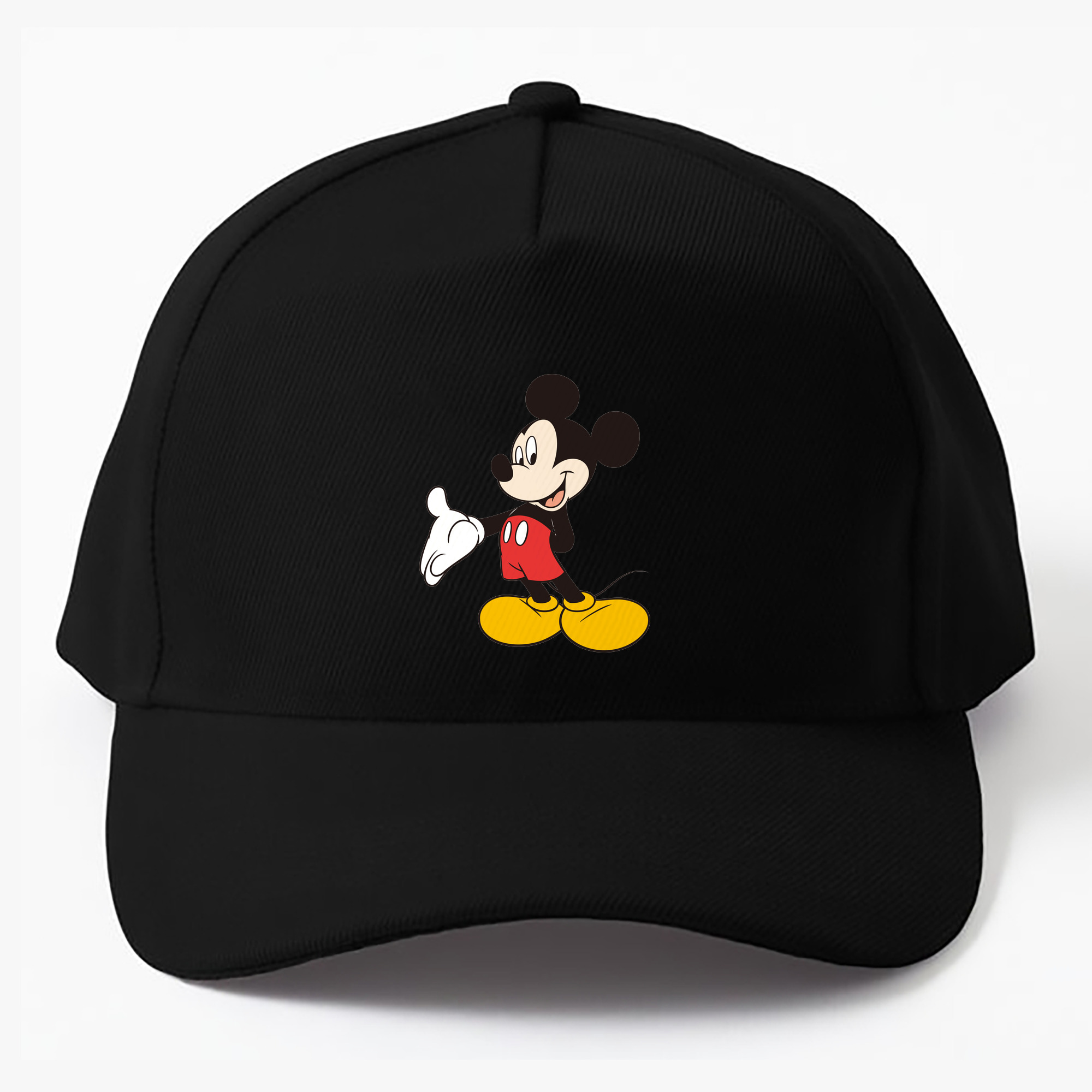 （画像用） ミッキーマウス Mickey Mouse ベースボールキャップ 綿100％ 男女兼用 帽子 スポーツ