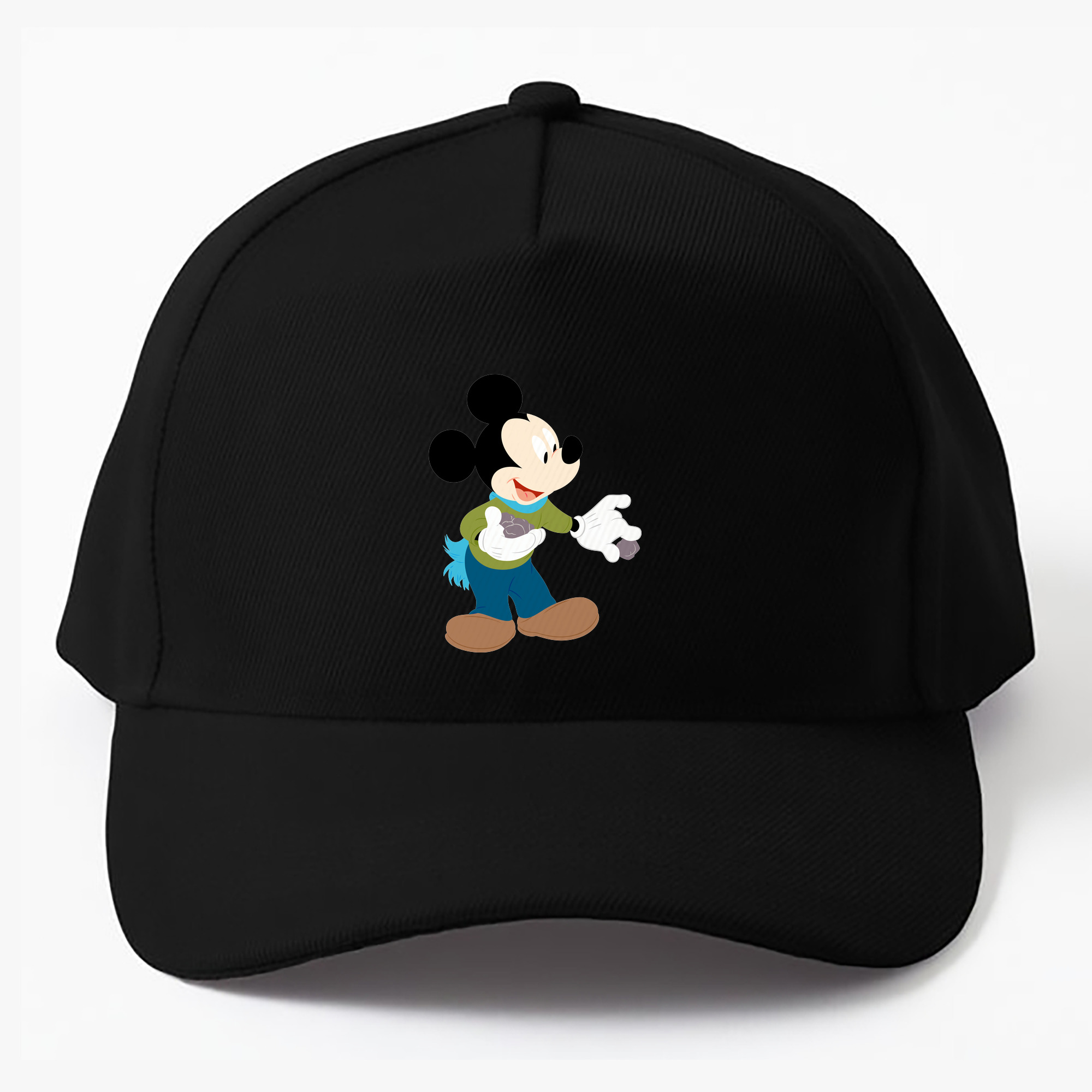 （画像用） ミッキーマウス Mickey Mouse ベースボールキャップ 綿100％ 男女兼用 帽子 スポーツ