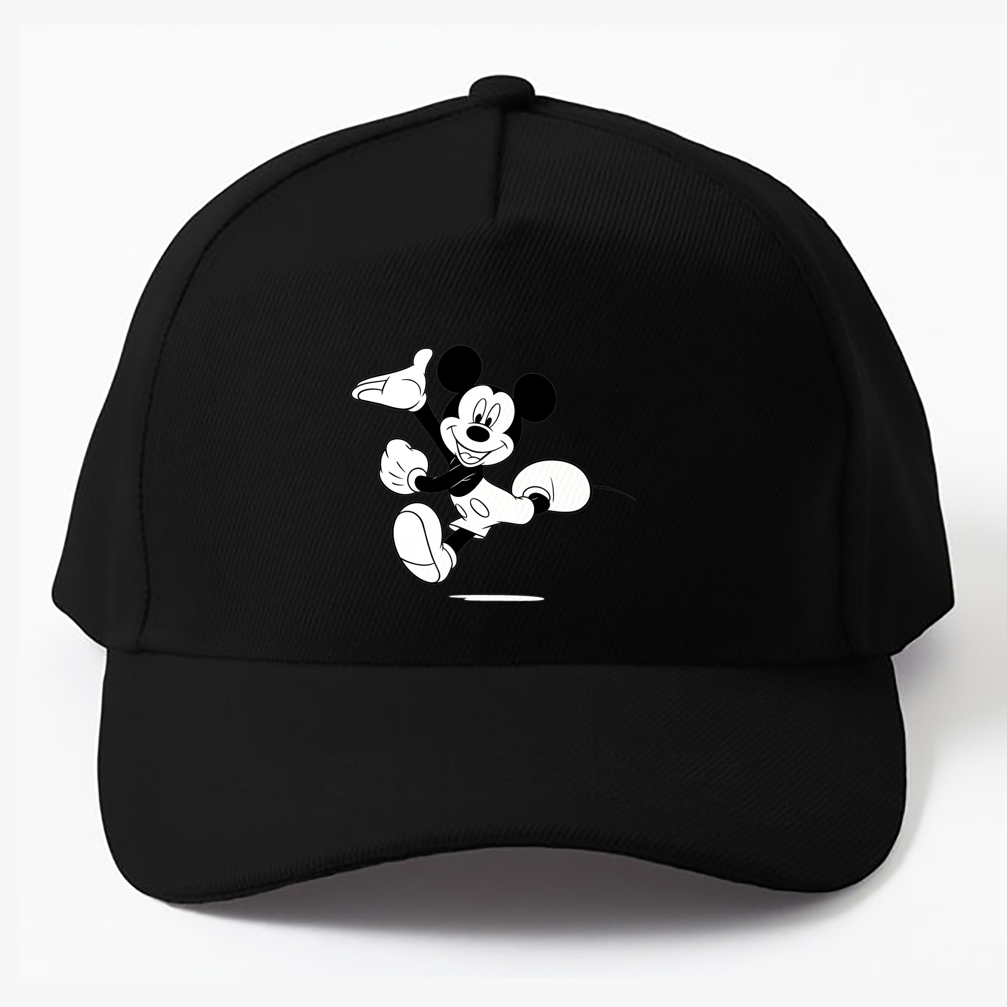 （画像用） ミッキーマウス Mickey Mouse ベースボールキャップ 綿100％ 男女兼用 帽子 スポーツ