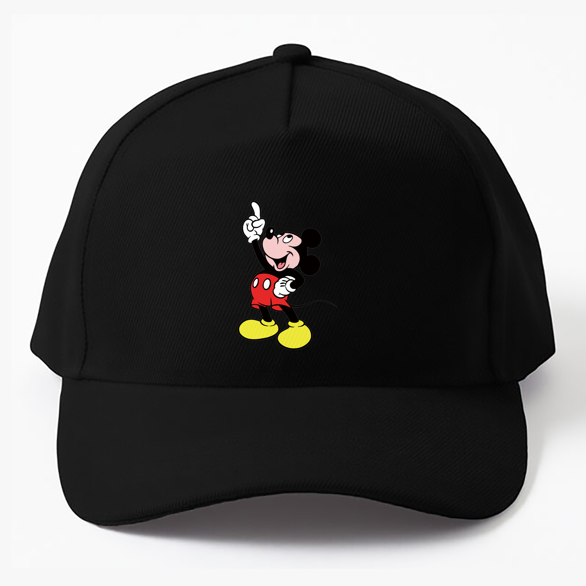 （画像用） ミッキーマウス Mickey Mouse ベースボールキャップ 綿100％ 男女兼用 帽子 スポーツ