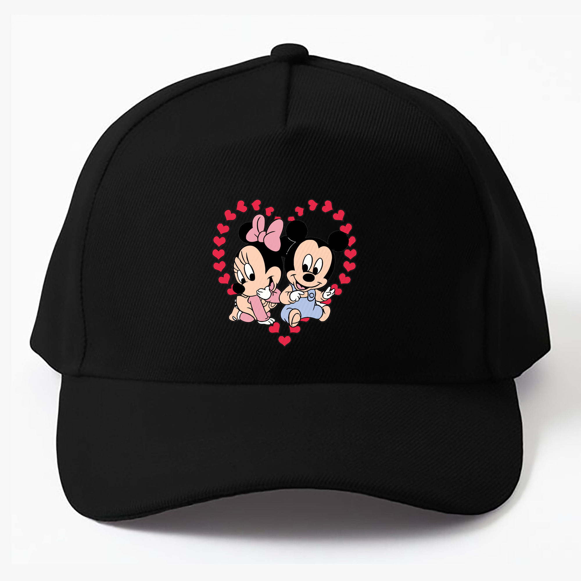 （画像用） ミッキーマウス Mickey Mouse ベースボールキャップ 綿100％ 男女兼用 帽子 スポーツ