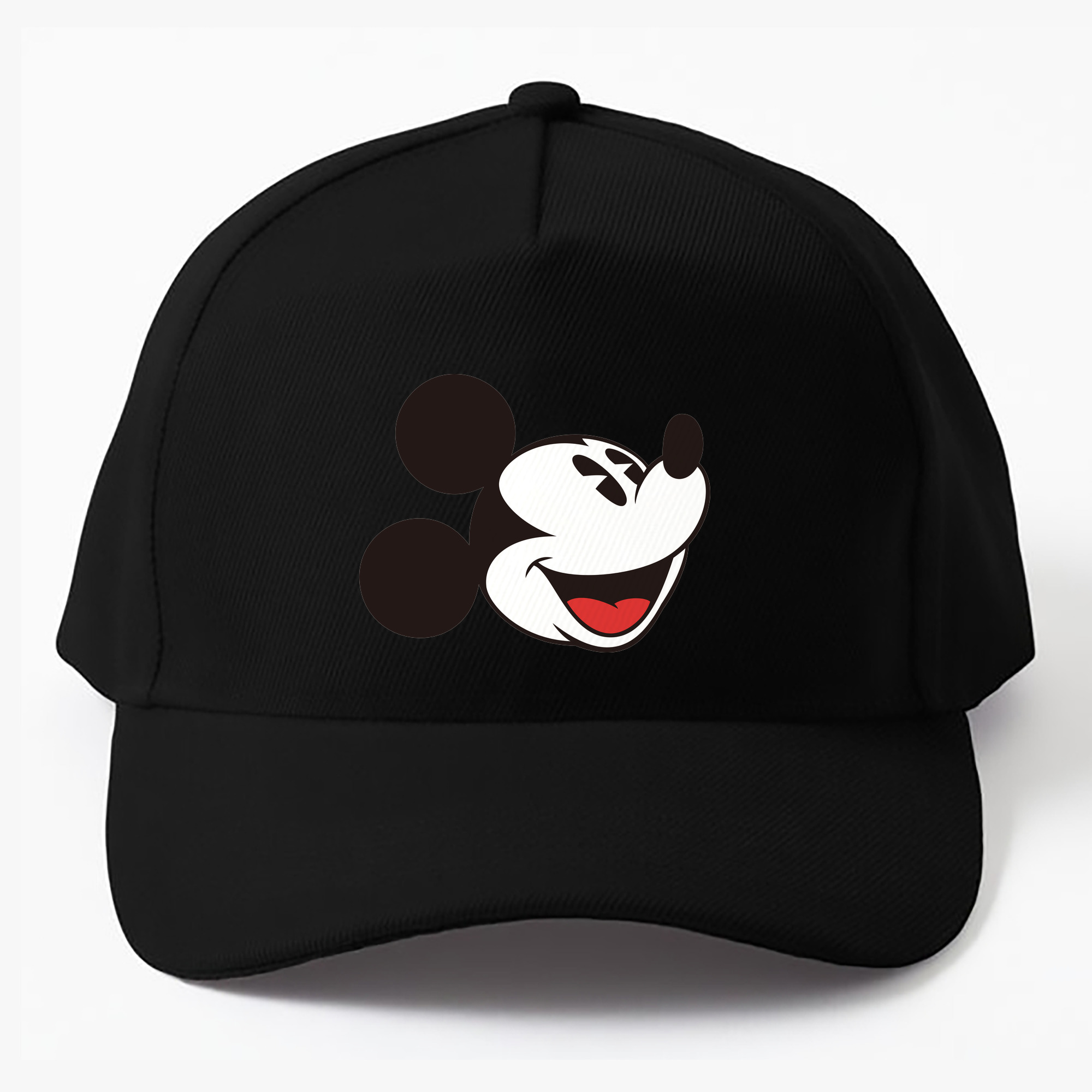 （画像用） ミッキーマウス Mickey Mouse ベースボールキャップ 綿100％ 男女兼用 帽子 スポーツ