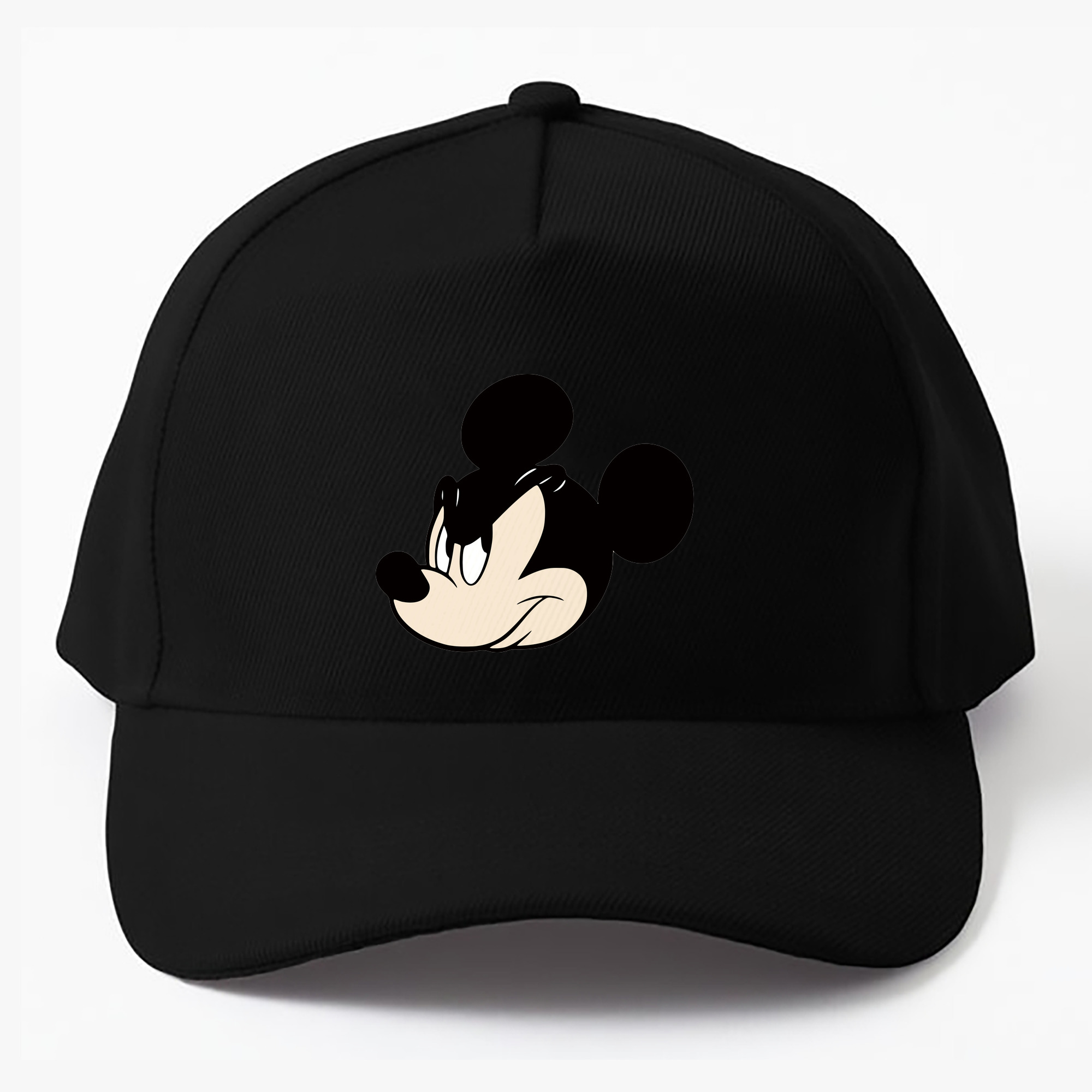 （画像用） ミッキーマウス Mickey Mouse ベースボールキャップ 綿100％ 男女兼用 帽子 スポーツ