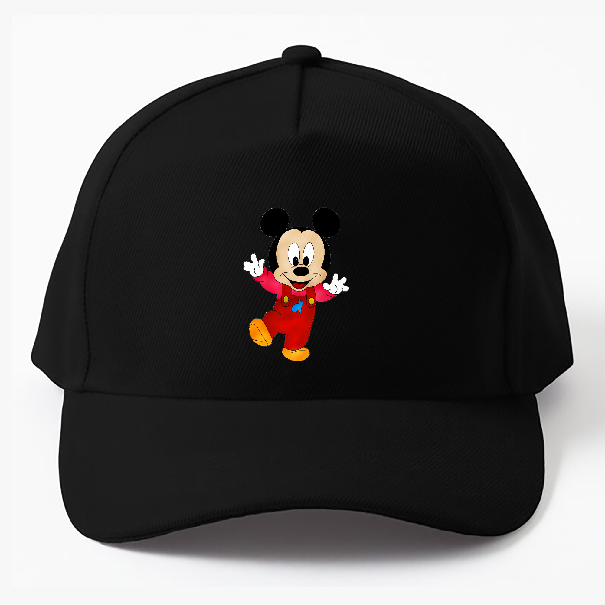 （画像用） ミッキーマウス Mickey Mouse ベースボールキャップ 綿100％ 男女兼用 帽子 スポーツ