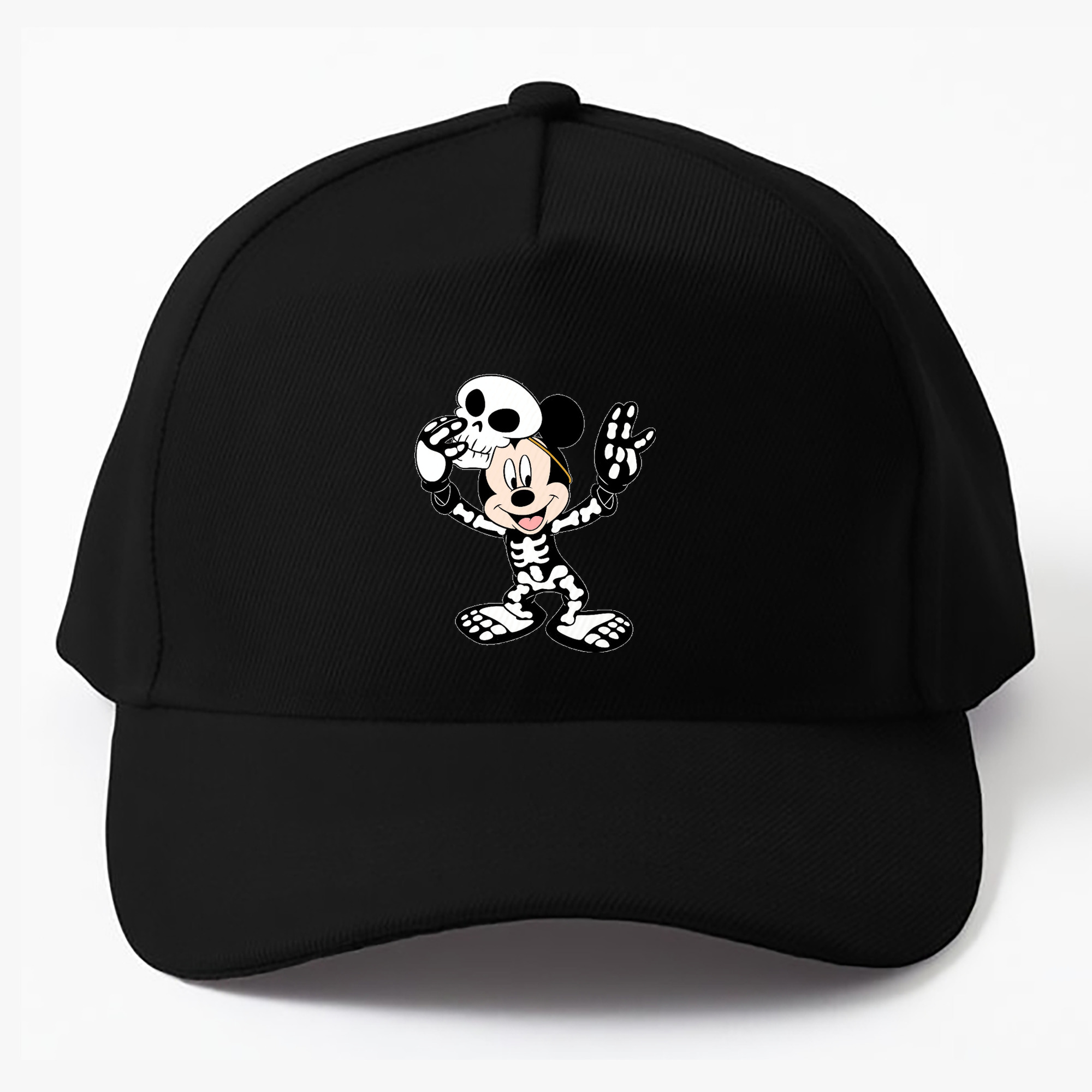 （画像用） ミッキーマウス Mickey Mouse ベースボールキャップ 綿100％ 男女兼用 帽子 スポーツ
