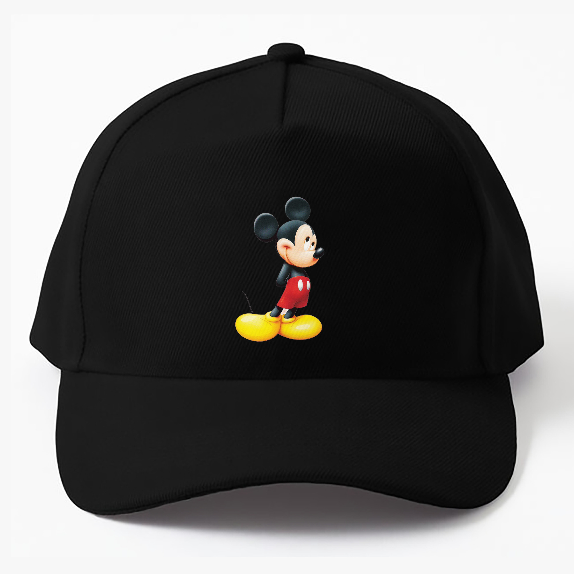 （画像用） ミッキーマウス Mickey Mouse ベースボールキャップ 綿100％ 男女兼用 帽子 スポーツ