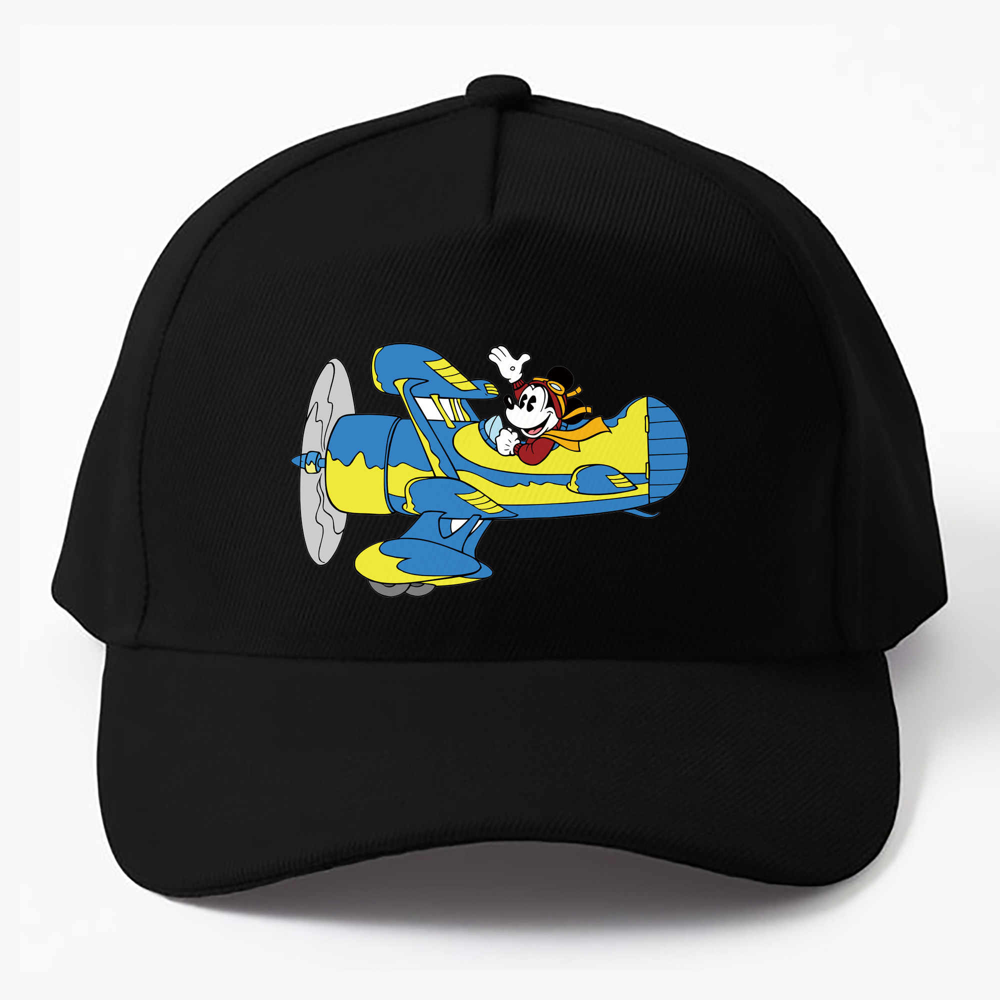 （画像用） ミッキーマウス Mickey Mouse ベースボールキャップ 綿100％ 男女兼用 帽子 スポーツ