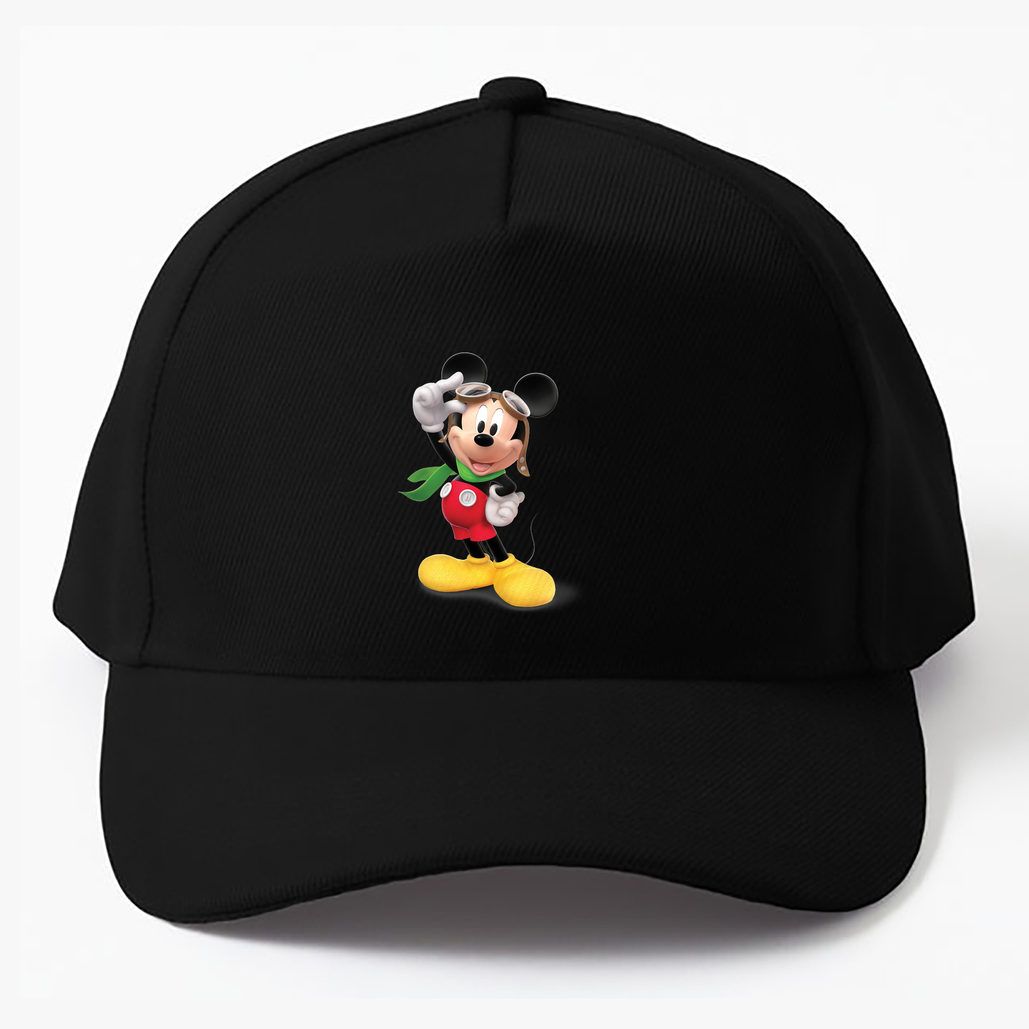 （画像用） ミッキーマウス Mickey Mouse ベースボールキャップ 綿100％ 男女兼用 帽子 スポーツ