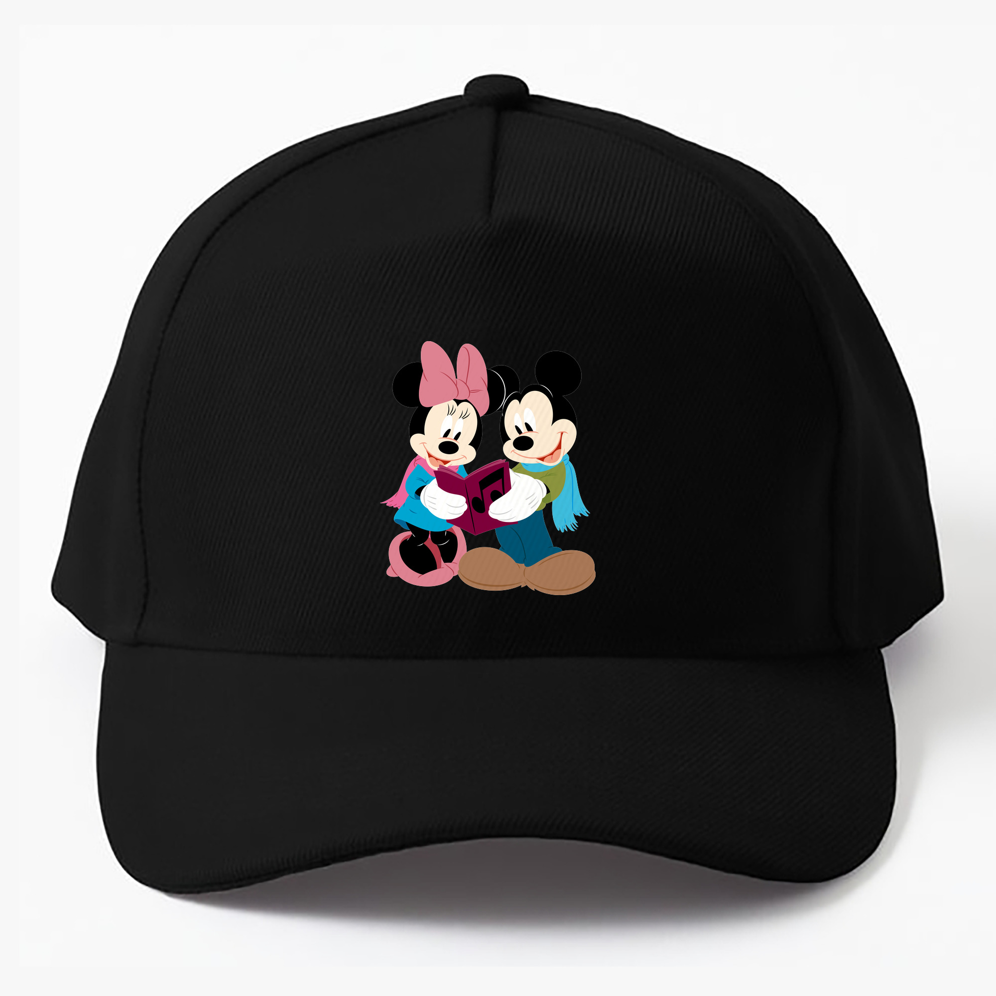 （画像用） ミッキーマウス Mickey Mouse ベースボールキャップ 綿100％ 男女兼用 帽子 スポーツ