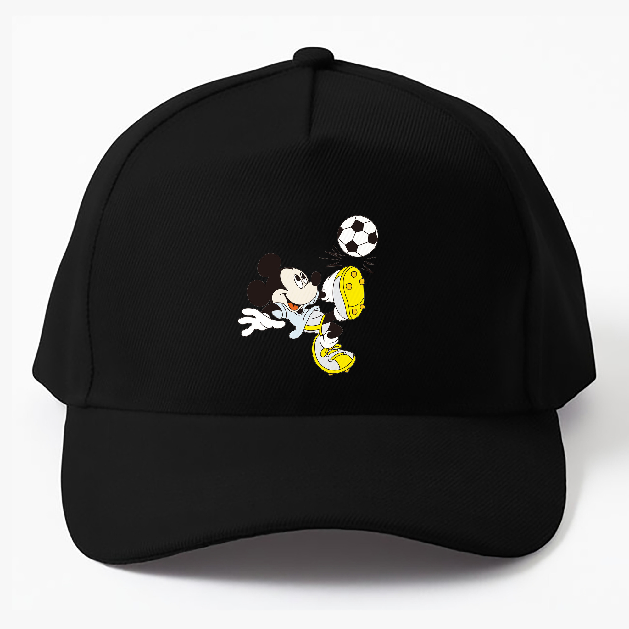 （画像用） ミッキーマウス Mickey Mouse ベースボールキャップ 綿100％ 男女兼用 帽子 スポーツ