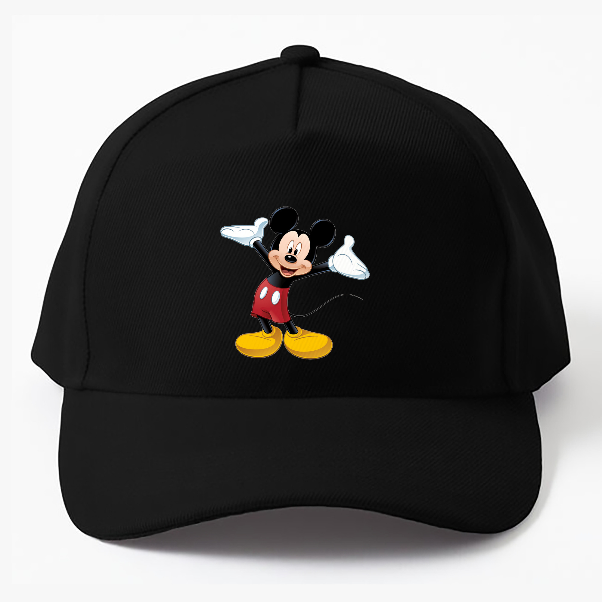 （画像用） ミッキーマウス Mickey Mouse ベースボールキャップ 綿100％ 男女兼用 帽子 スポーツ