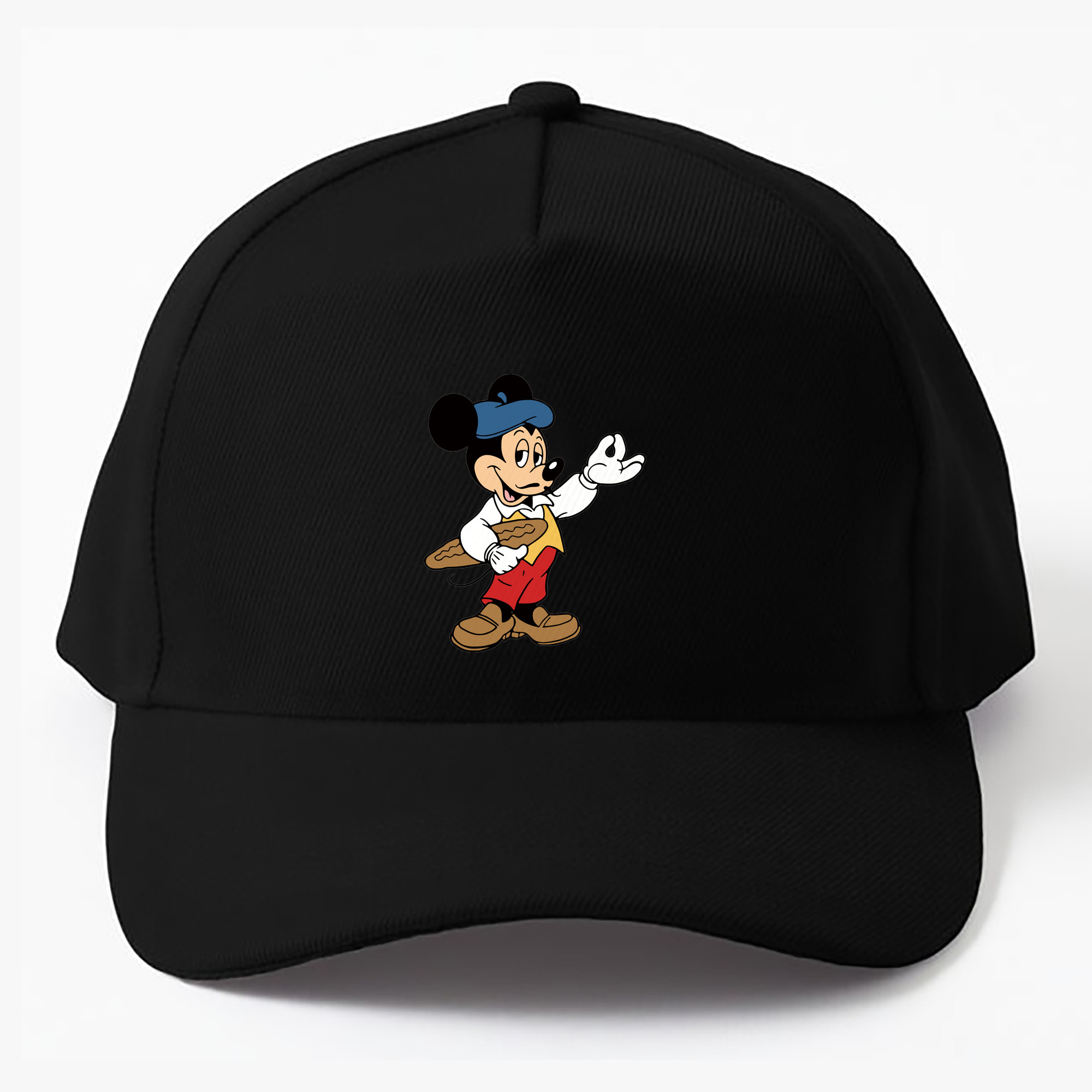 （画像用） ミッキーマウス Mickey Mouse ベースボールキャップ 綿100％ 男女兼用 帽子 スポーツ