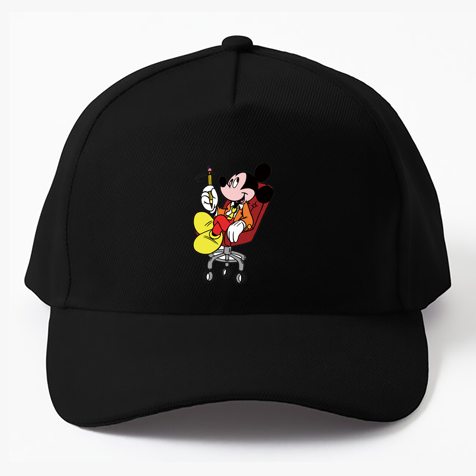 （画像用） ミッキーマウス Mickey Mouse ベースボールキャップ 綿100％ 男女兼用 帽子 スポーツ