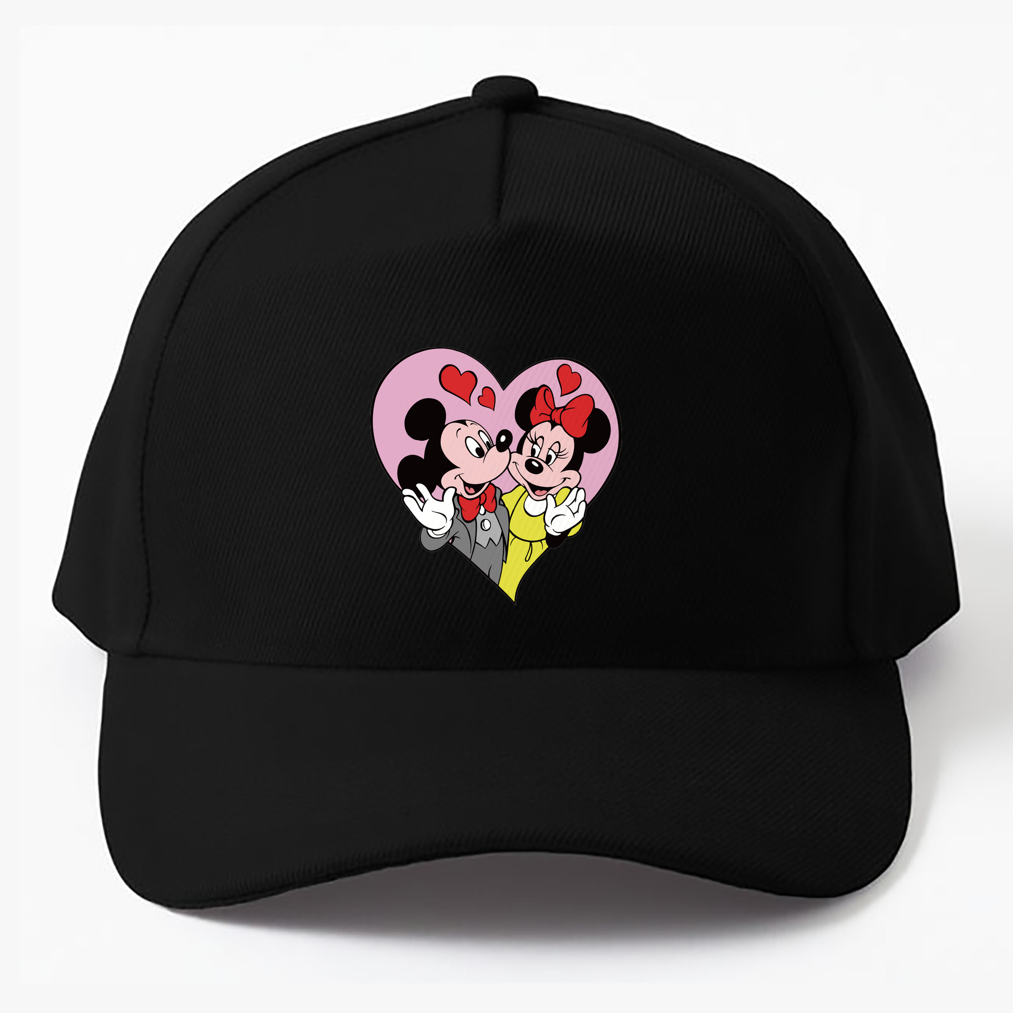 （画像用） ミッキーマウス Mickey Mouse ベースボールキャップ 綿100％ 男女兼用 帽子 スポーツ