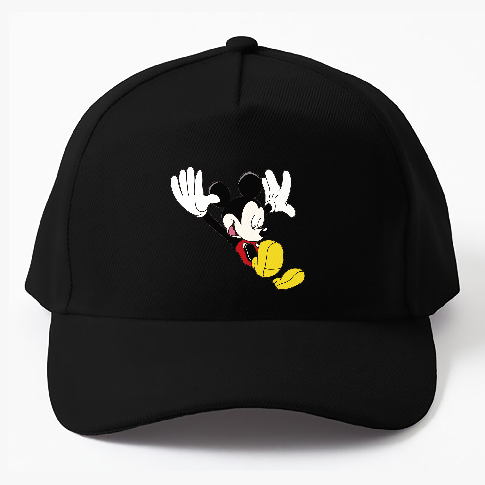 （画像用） ミッキーマウス Mickey Mouse ベースボールキャップ 綿100％ 男女兼用 帽子 スポーツ