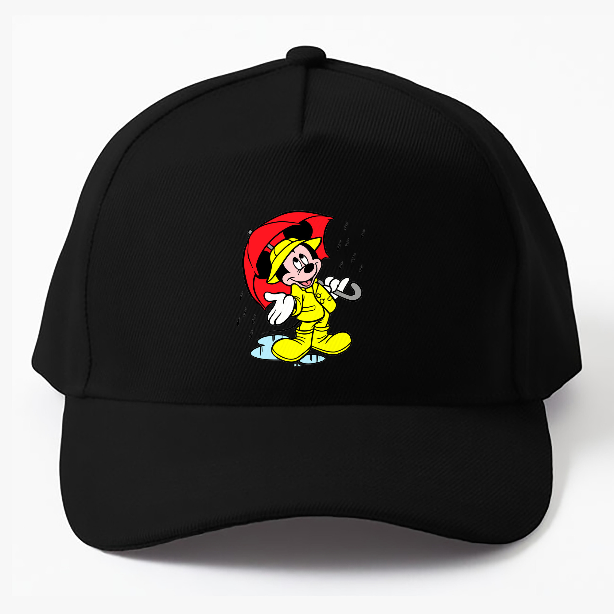 （画像用） ミッキーマウス Mickey Mouse ベースボールキャップ 綿100％ 男女兼用 帽子 スポーツ