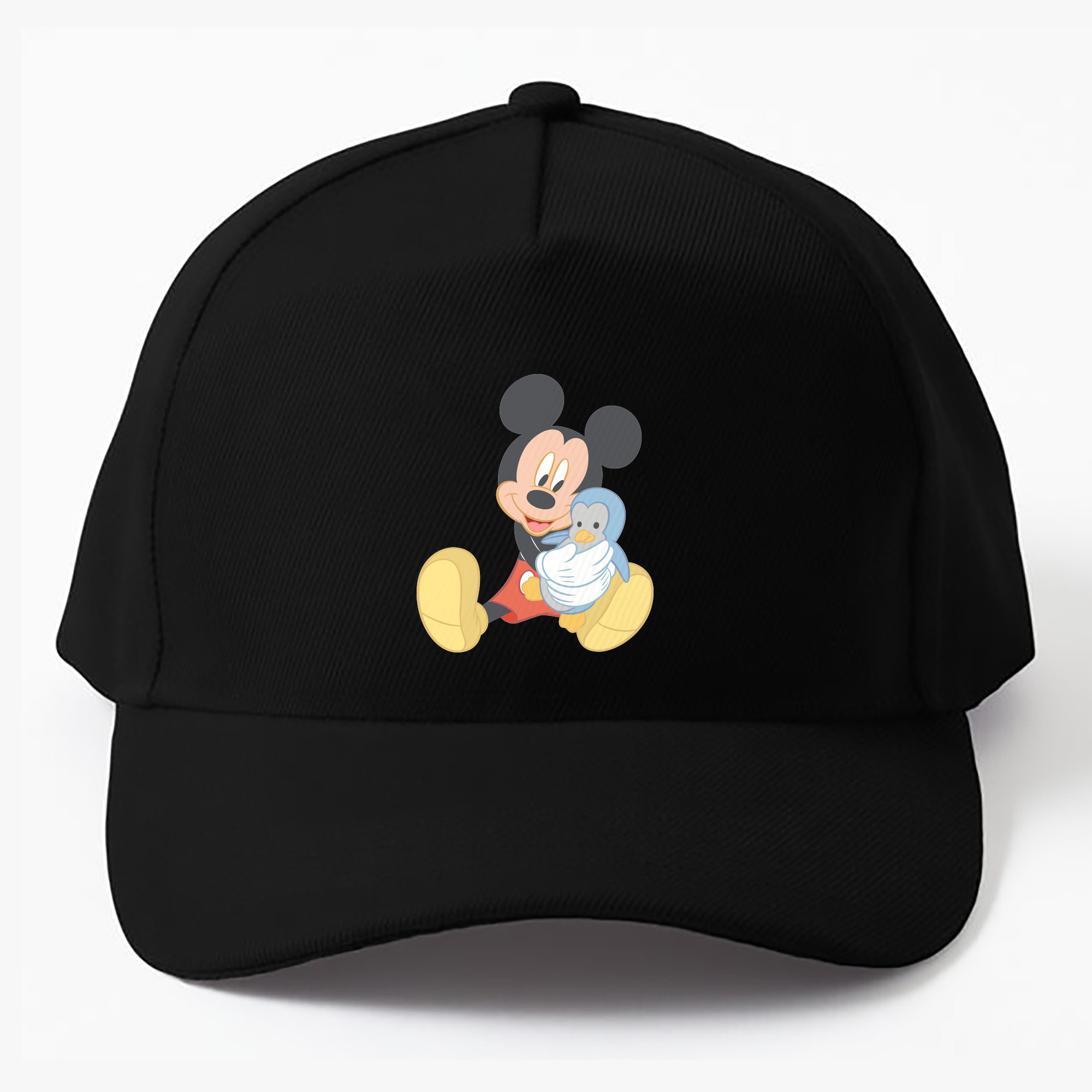 （画像用） ミッキーマウス Mickey Mouse ベースボールキャップ 綿100％ 男女兼用 帽子 スポーツ