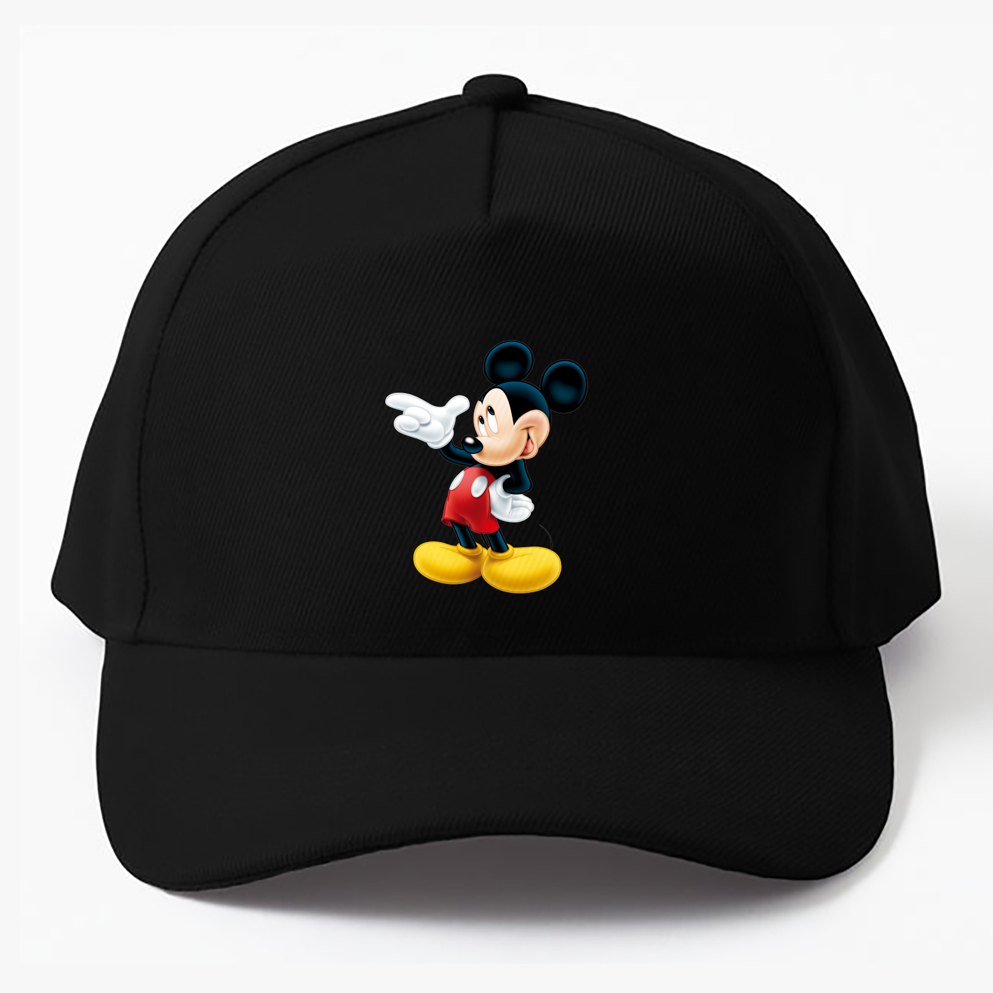 （画像用） ミッキーマウス Mickey Mouse ベースボールキャップ 綿100％ 男女兼用 帽子 スポーツ