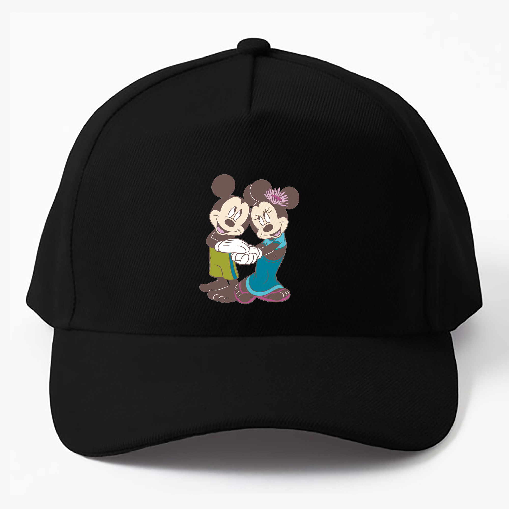 （画像用） ミッキーマウス Mickey Mouse ベースボールキャップ 綿100％ 男女兼用 帽子 スポーツ