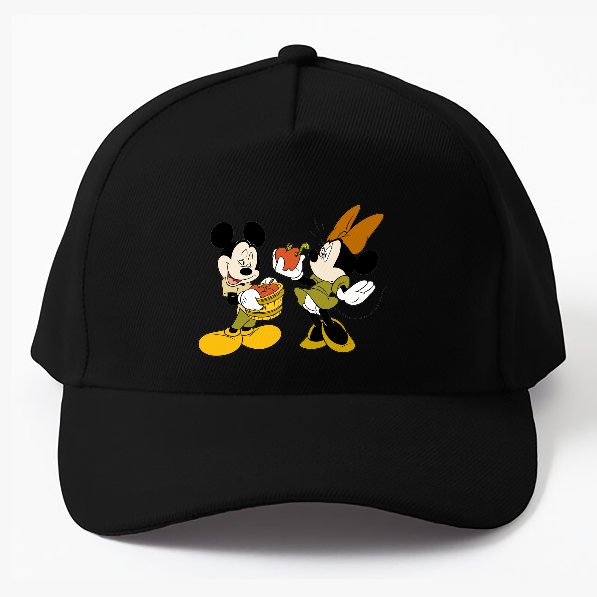 （画像用） ミッキーマウス Mickey Mouse ベースボールキャップ 綿100％ 男女兼用 帽子 スポーツ
