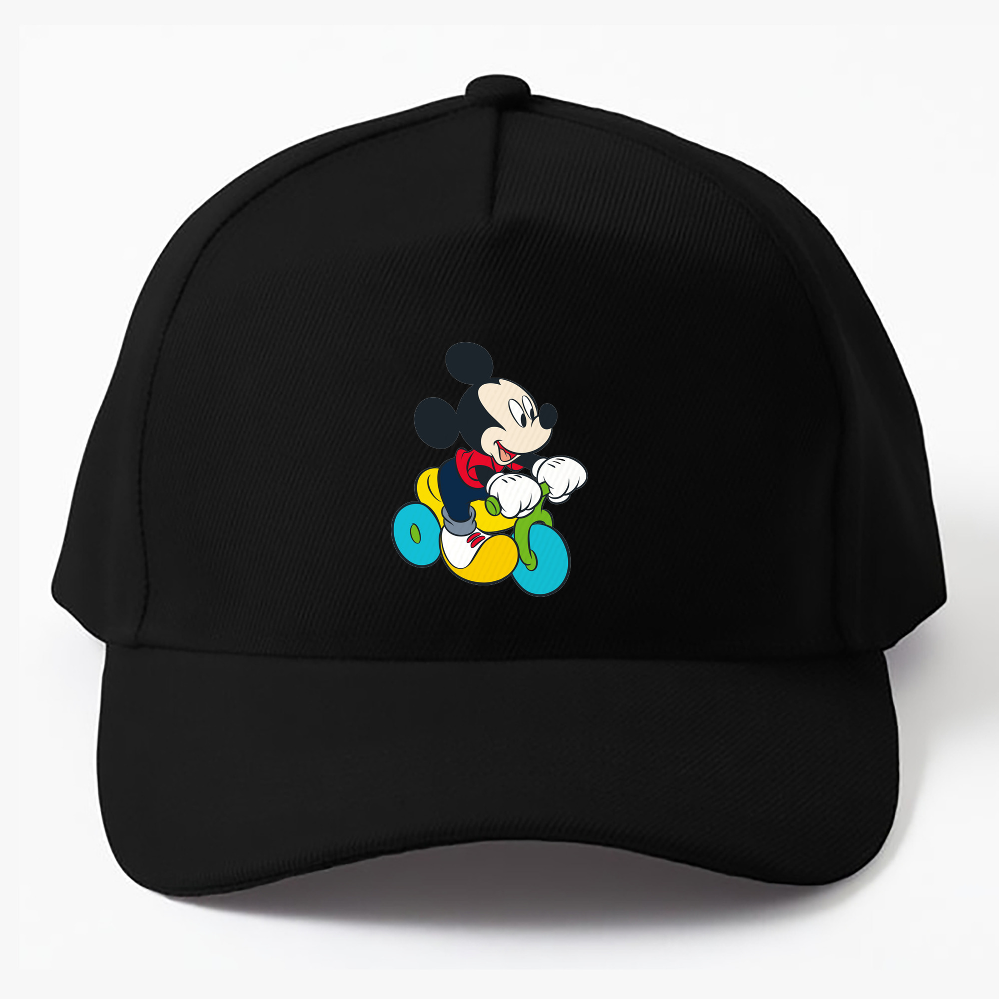 （画像用） ミッキーマウス Mickey Mouse ベースボールキャップ 綿100％ 男女兼用 帽子 スポーツ