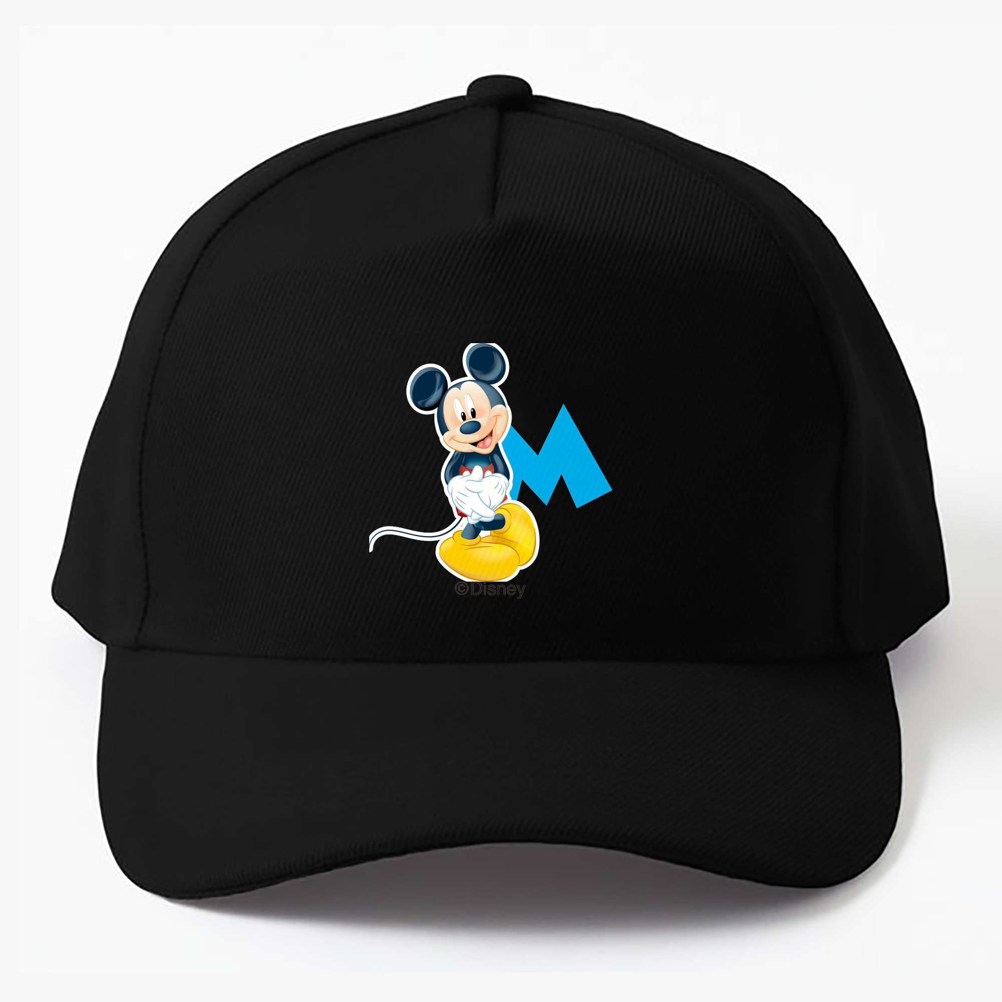 （画像用） ミッキーマウス Mickey Mouse ベースボールキャップ 綿100％ 男女兼用 帽子 スポーツ