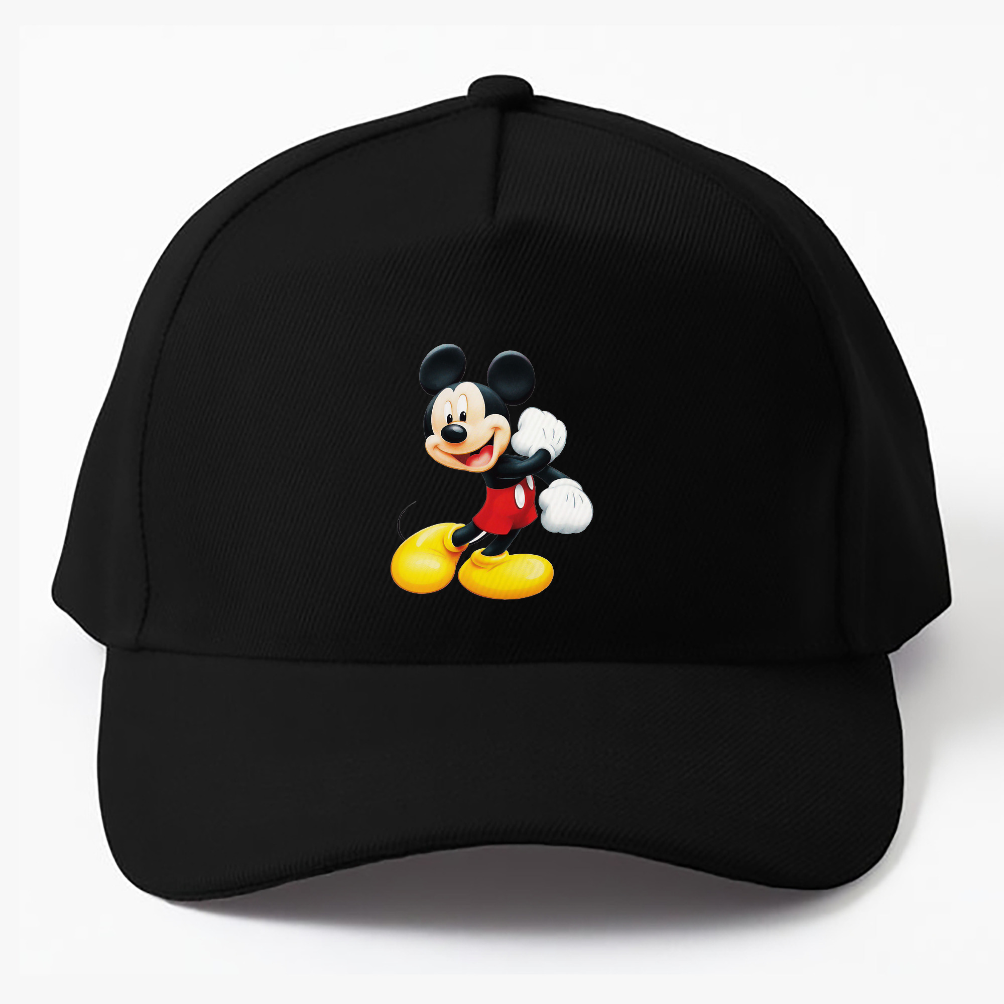 （画像用） ミッキーマウス Mickey Mouse ベースボールキャップ 綿100％ 男女兼用 帽子 スポーツ