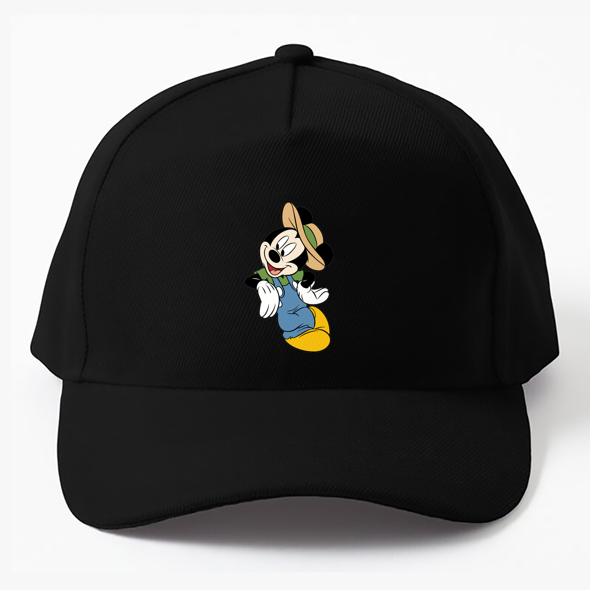 （画像用） ミッキーマウス Mickey Mouse ベースボールキャップ 綿100％ 男女兼用 帽子 スポーツ