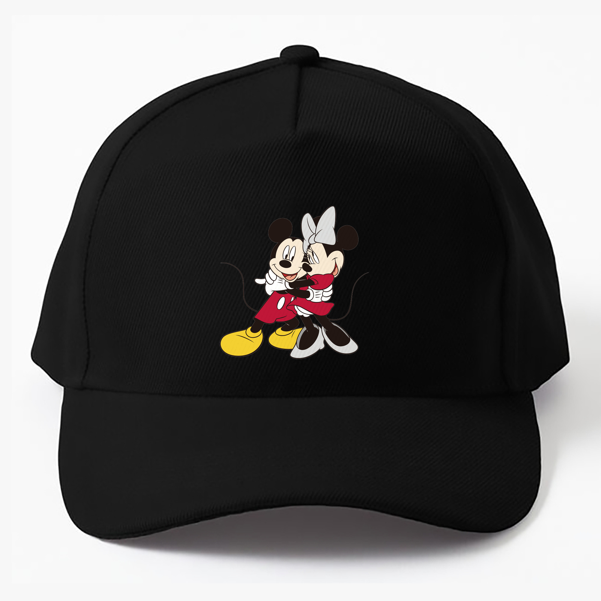 （画像用） ミッキーマウス Mickey Mouse ベースボールキャップ 綿100％ 男女兼用 帽子 スポーツ