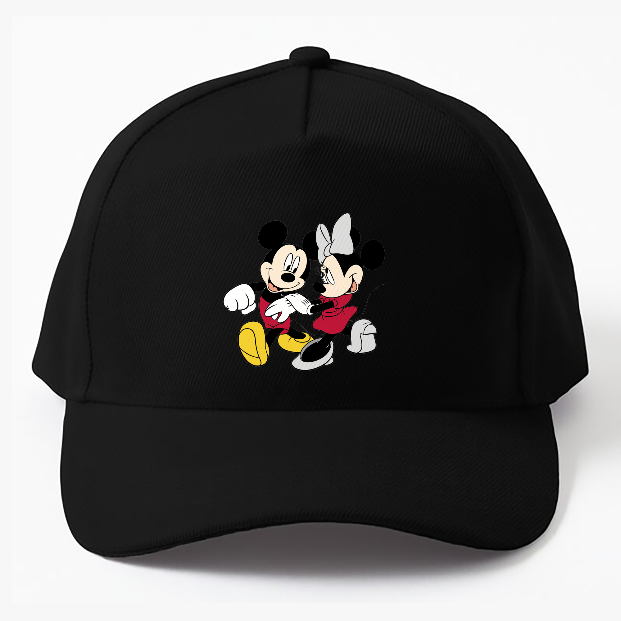 （画像用） ミッキーマウス Mickey Mouse ベースボールキャップ 綿100％ 男女兼用 帽子 スポーツ