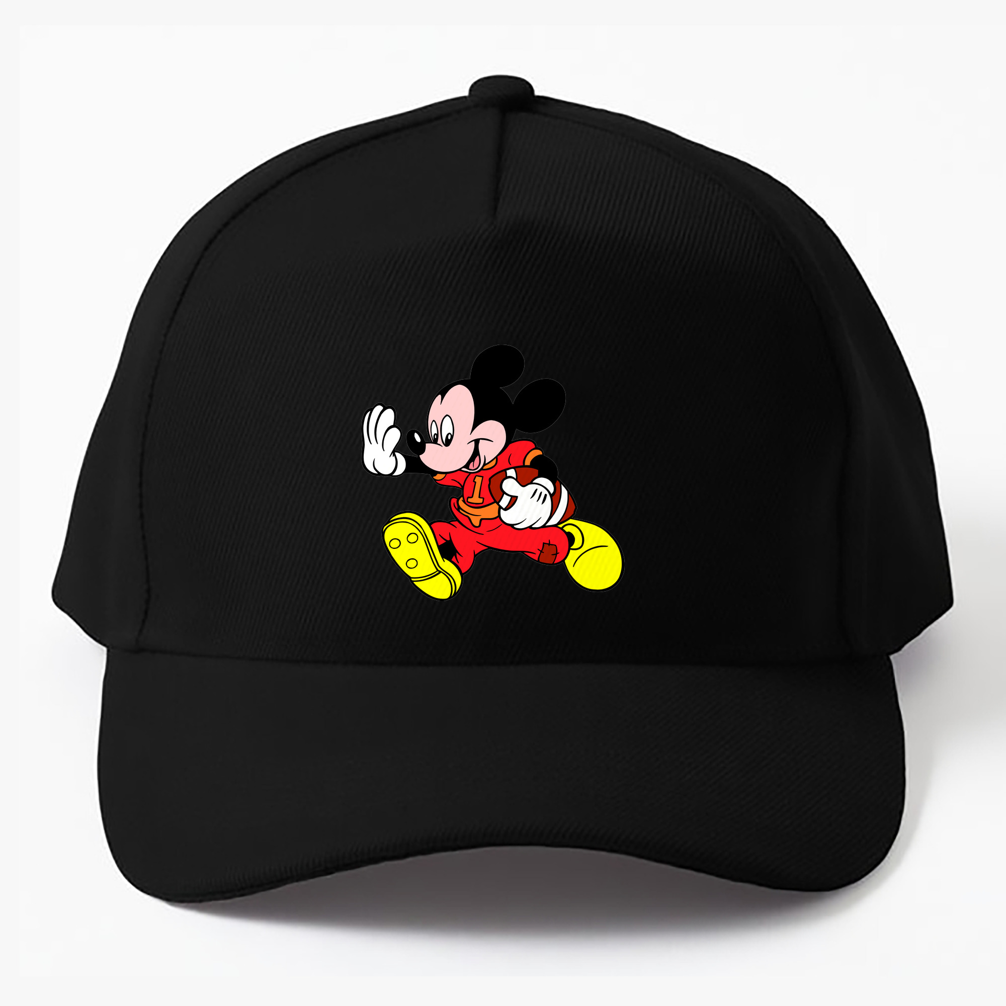 （画像用） ミッキーマウス Mickey Mouse ベースボールキャップ 綿100％ 男女兼用 帽子 スポーツ
