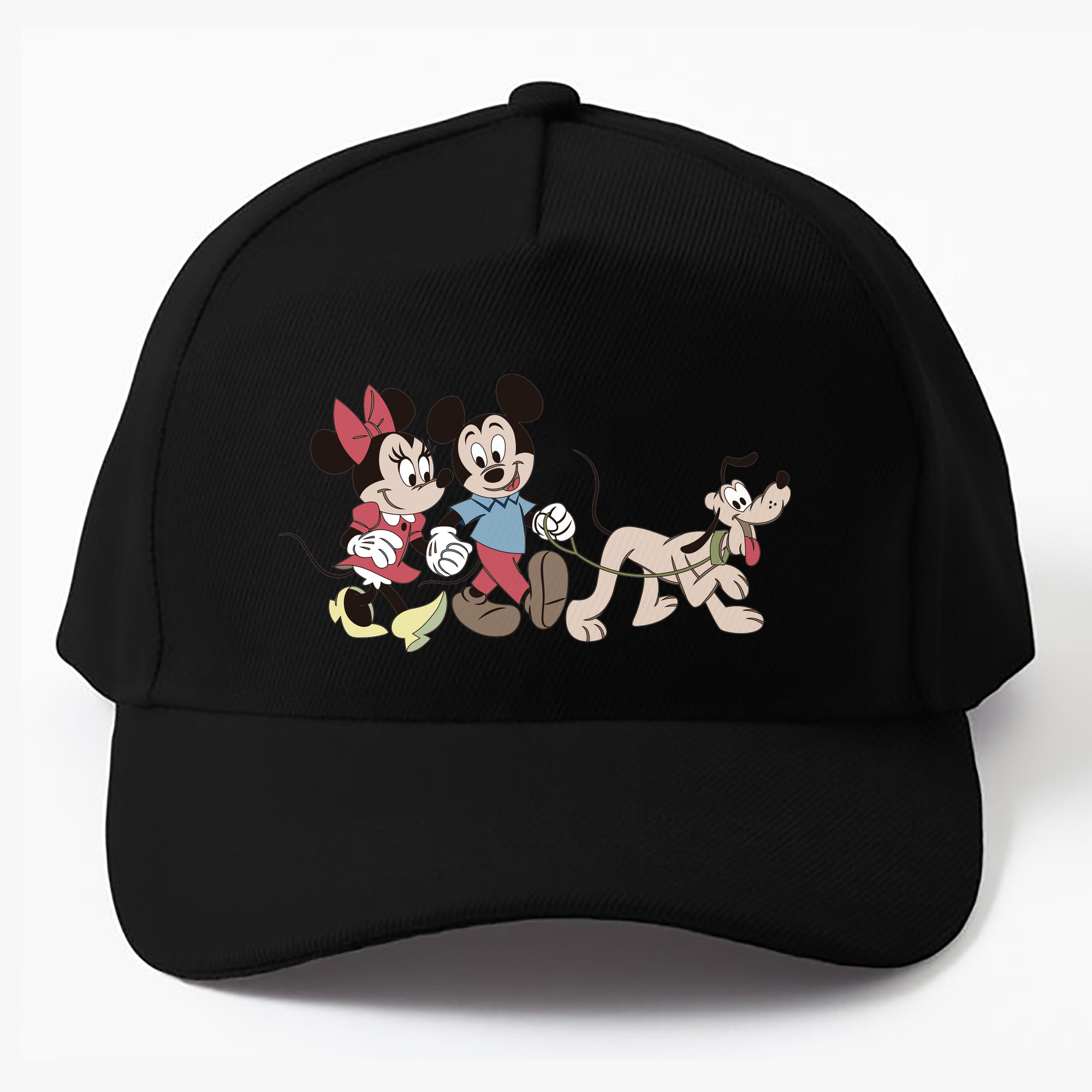 （画像用） ミッキーマウス Mickey Mouse ベースボールキャップ 綿100％ 男女兼用 帽子 スポーツ