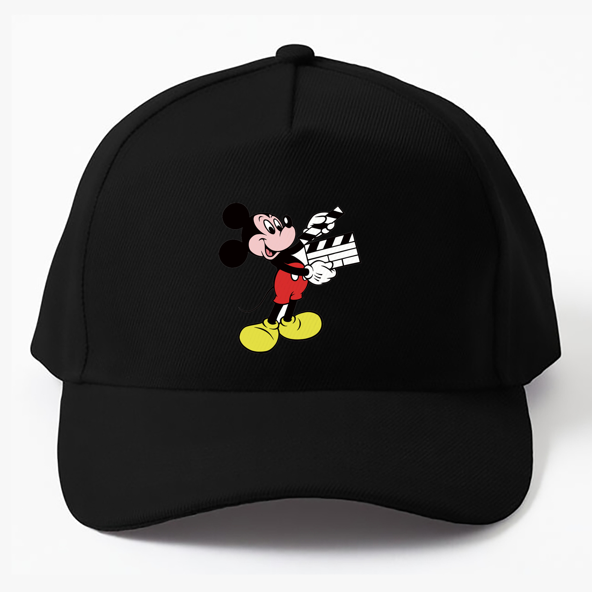 （画像用） ミッキーマウス Mickey Mouse ベースボールキャップ 綿100％ 男女兼用 帽子 スポーツ
